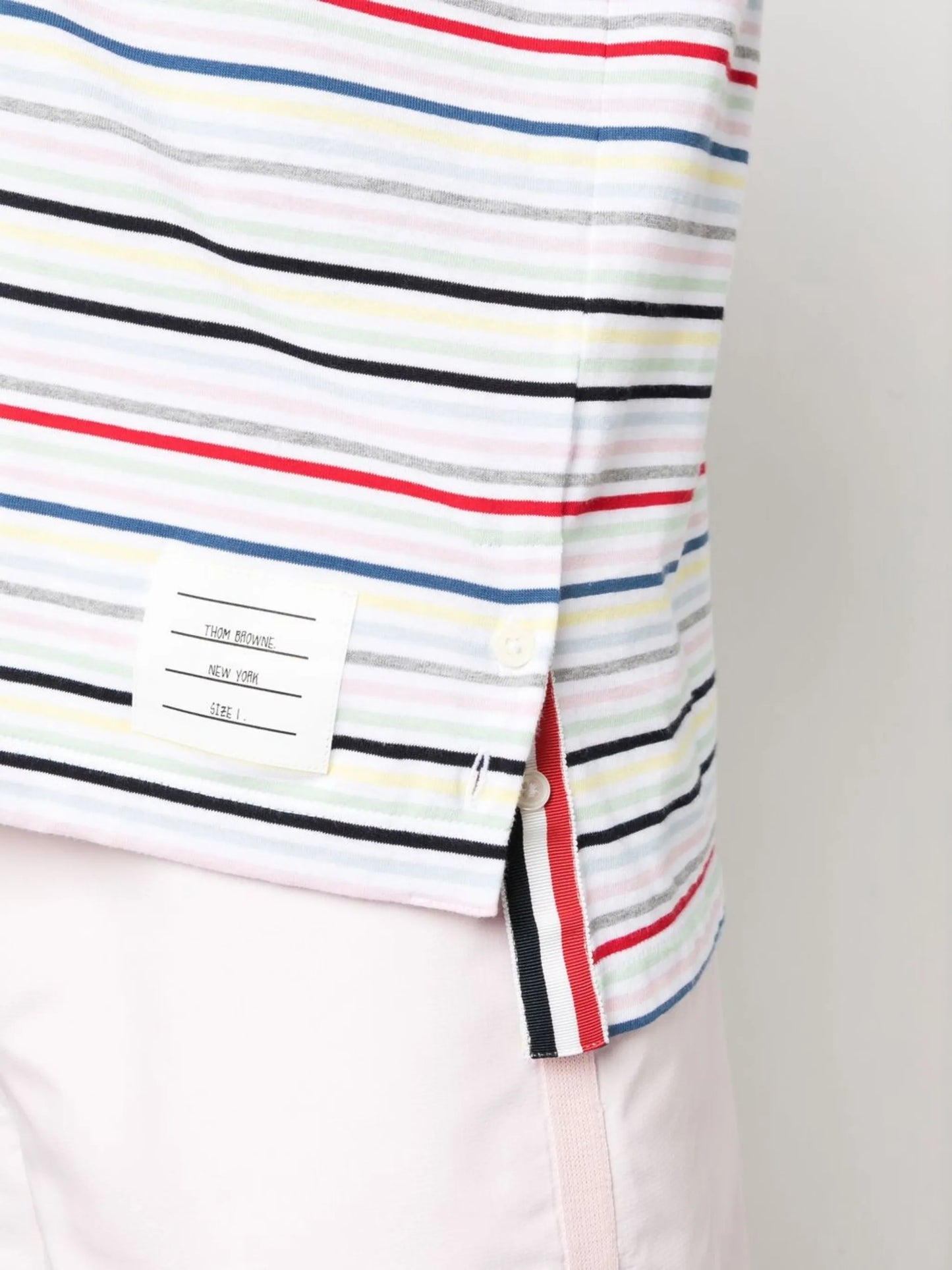striped short-sleeve T-shirt