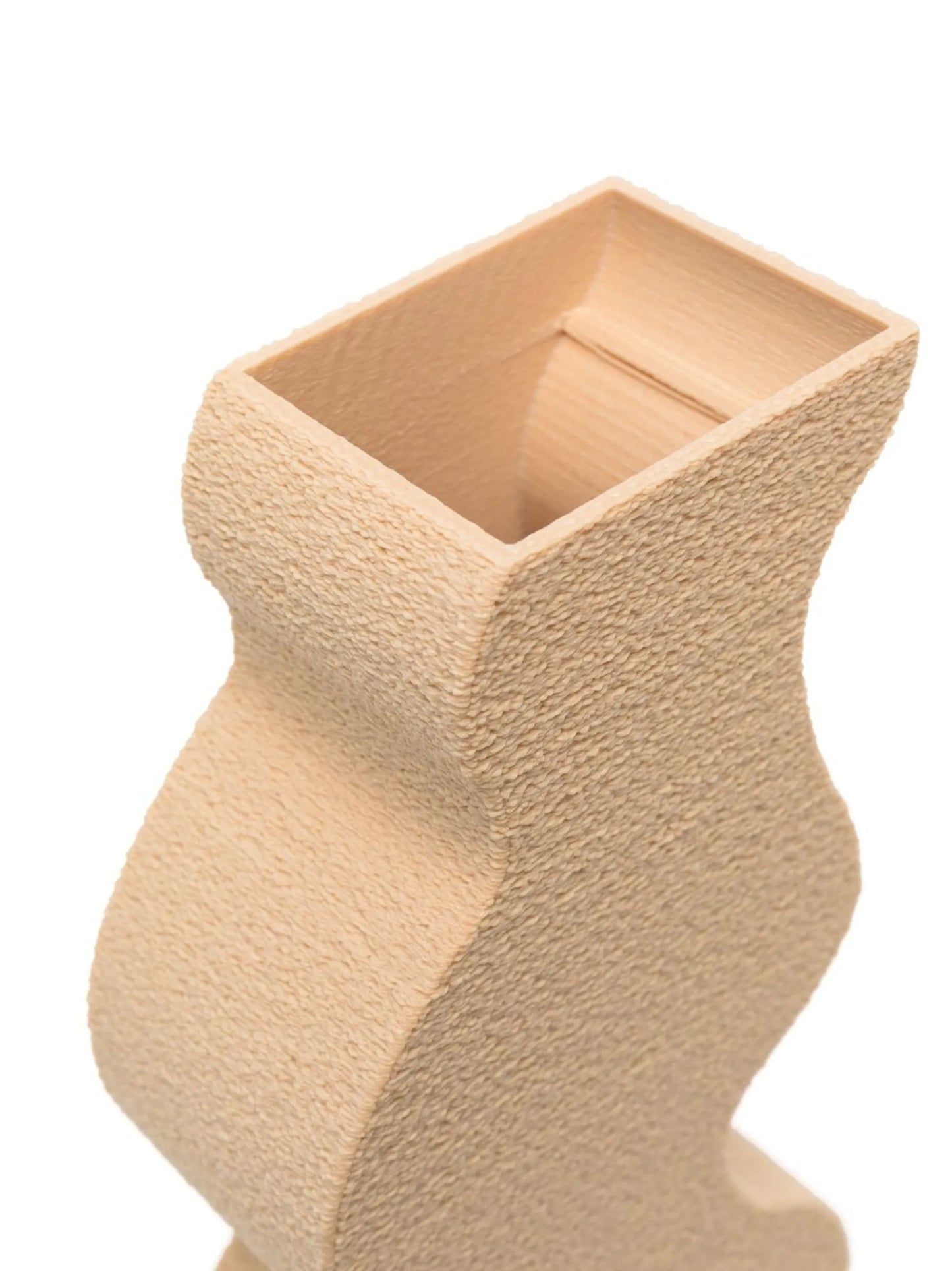 Freehand curves vase