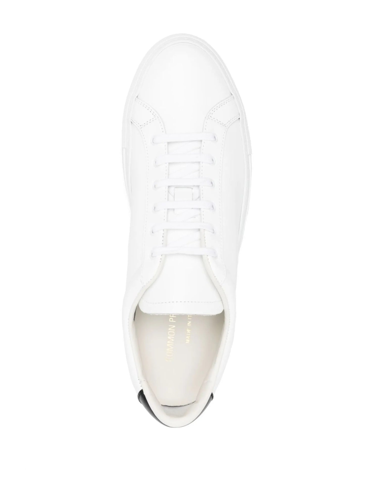 leather low-top sneakers
