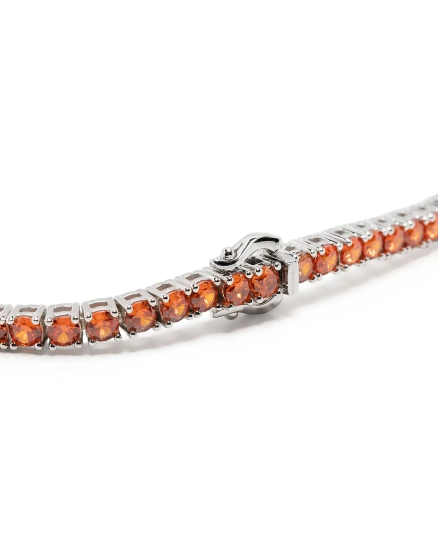 crystal-embellished tennis bracelet