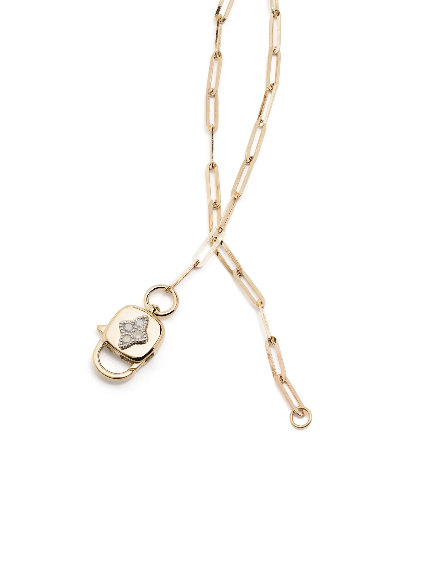 9kt yellow gold Louise diamond bracelet