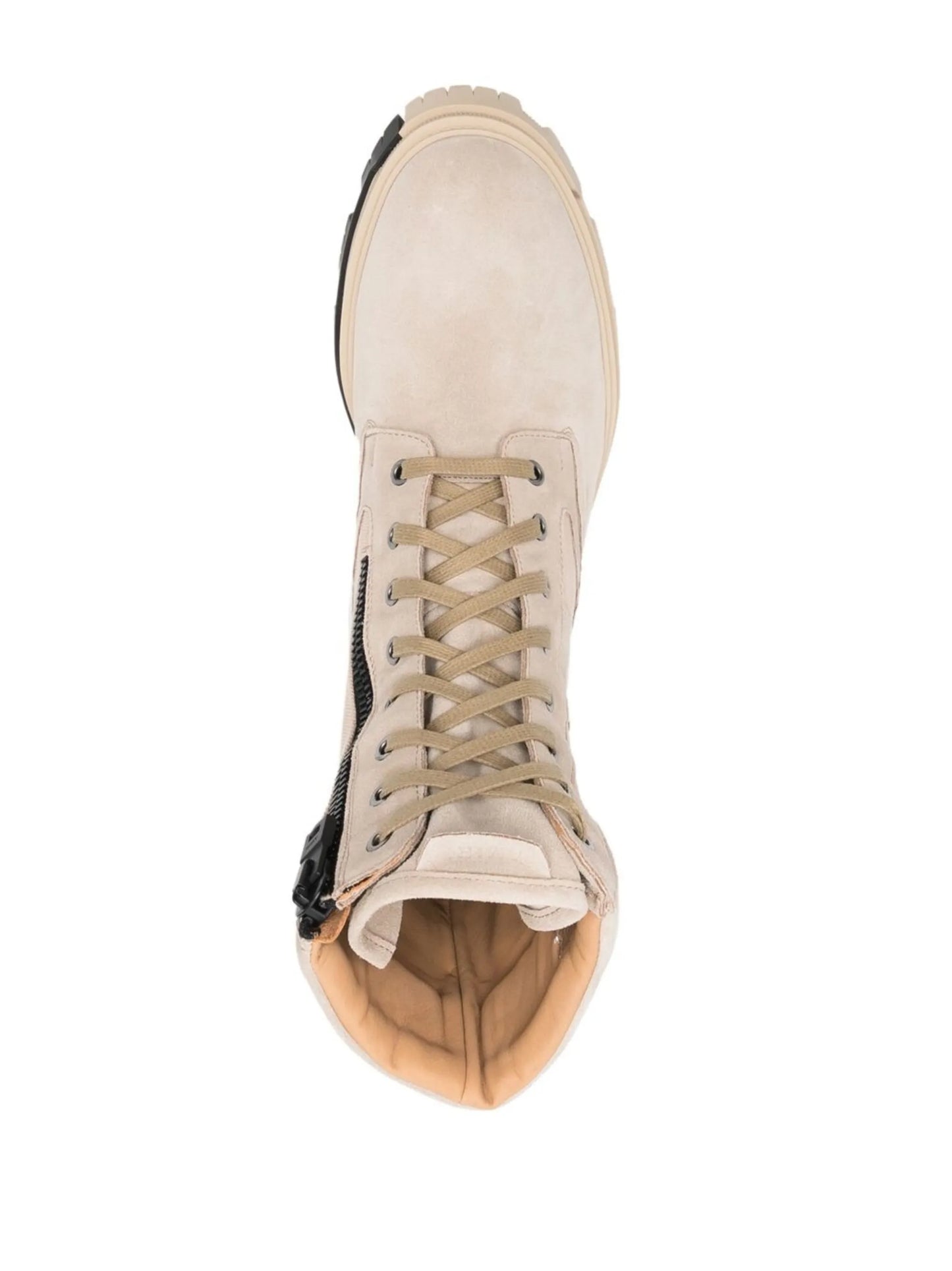 logo lace-up boots