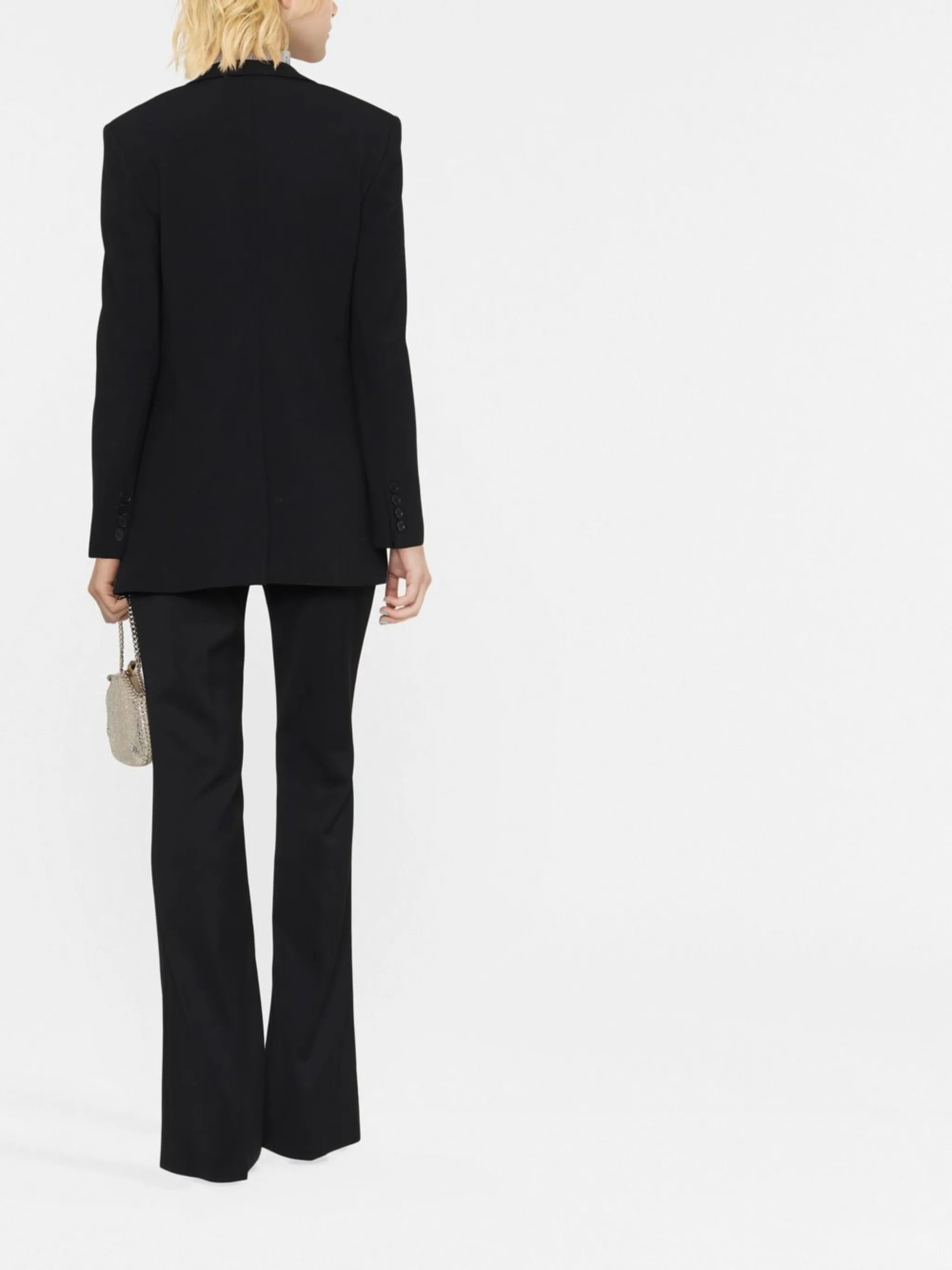 single-breasted oversize blazer