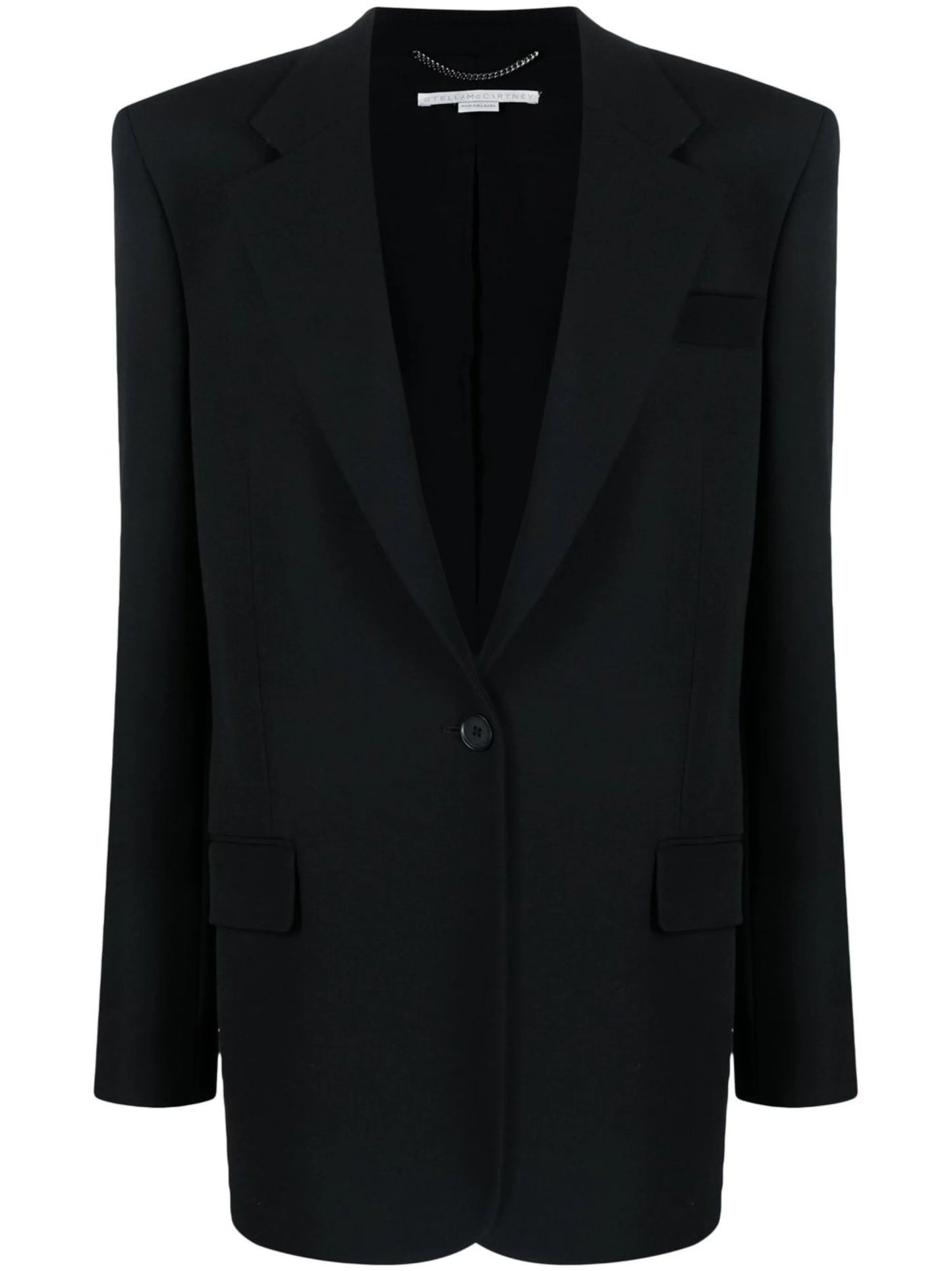 single-breasted oversize blazer