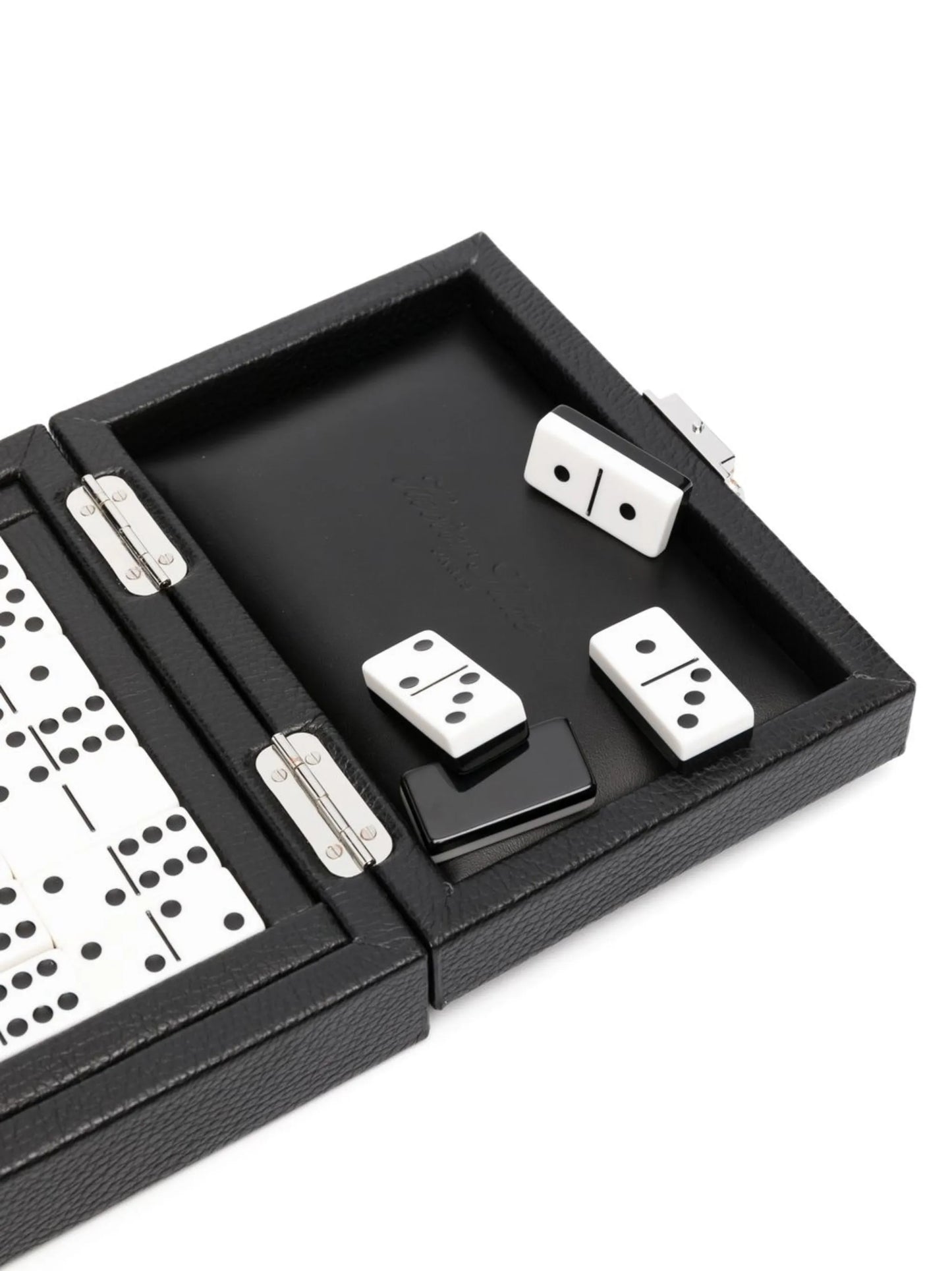 leather box of dominos