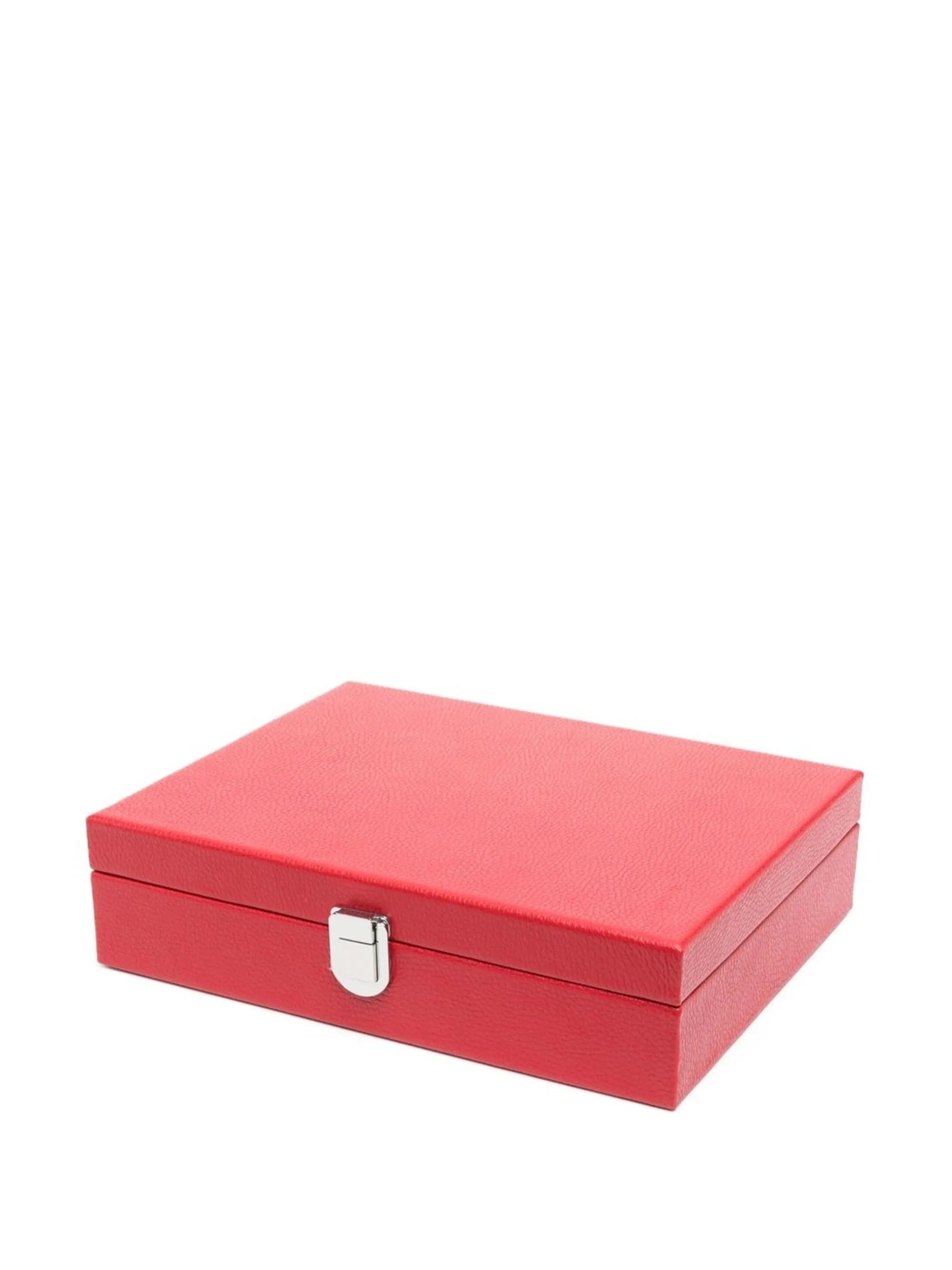 leather poker set