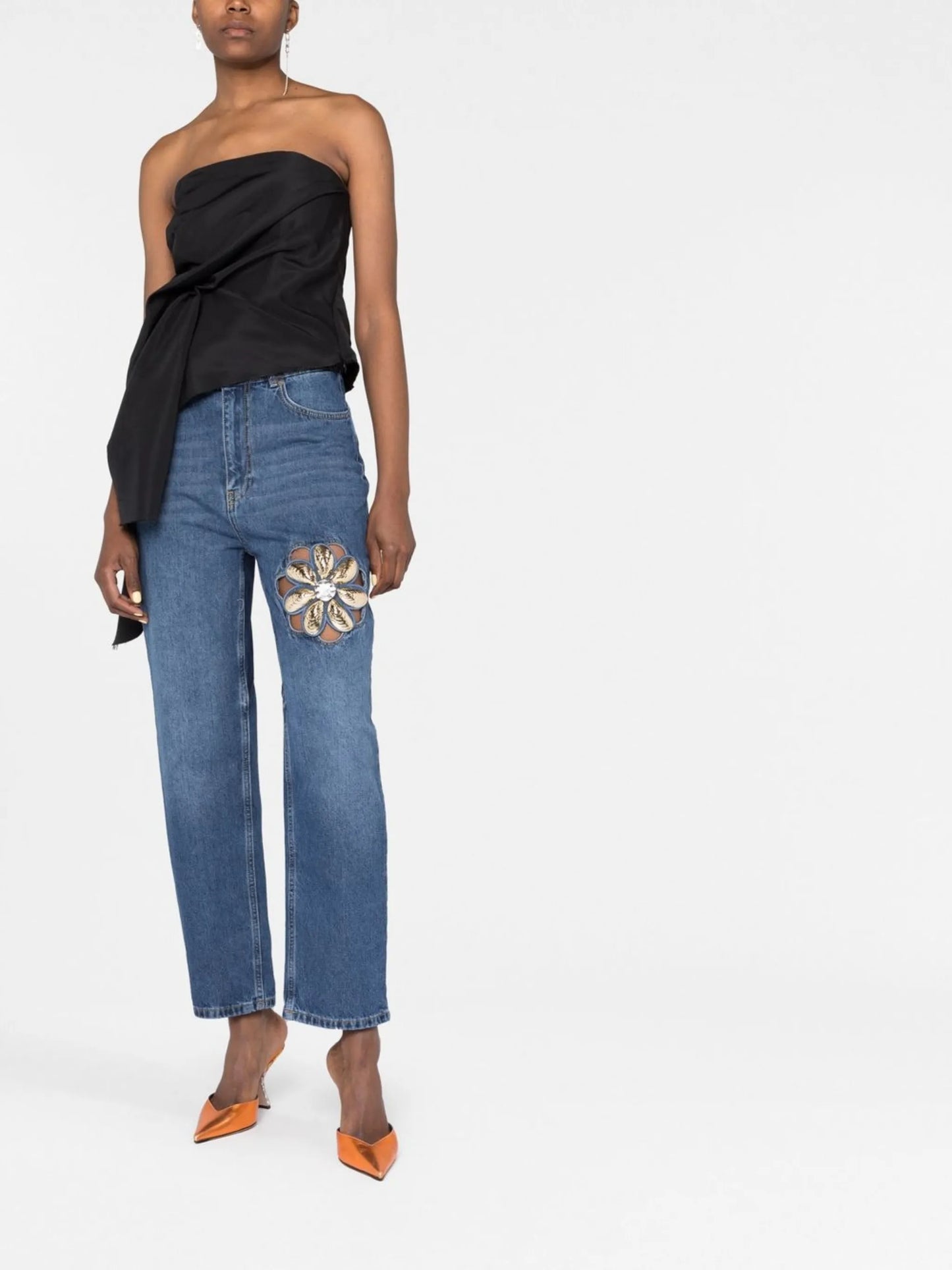 Mussel Flower jeans