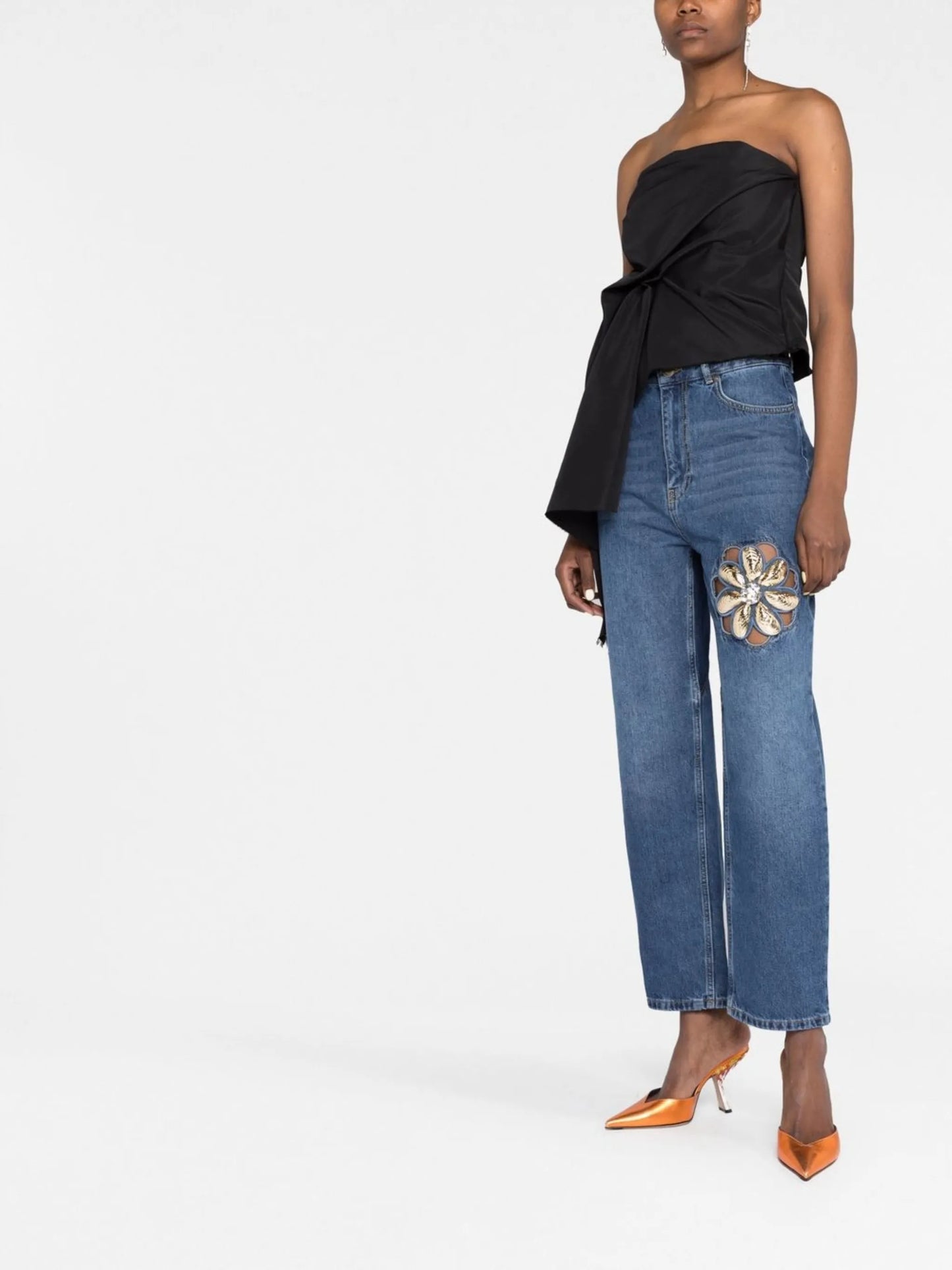 Mussel Flower jeans