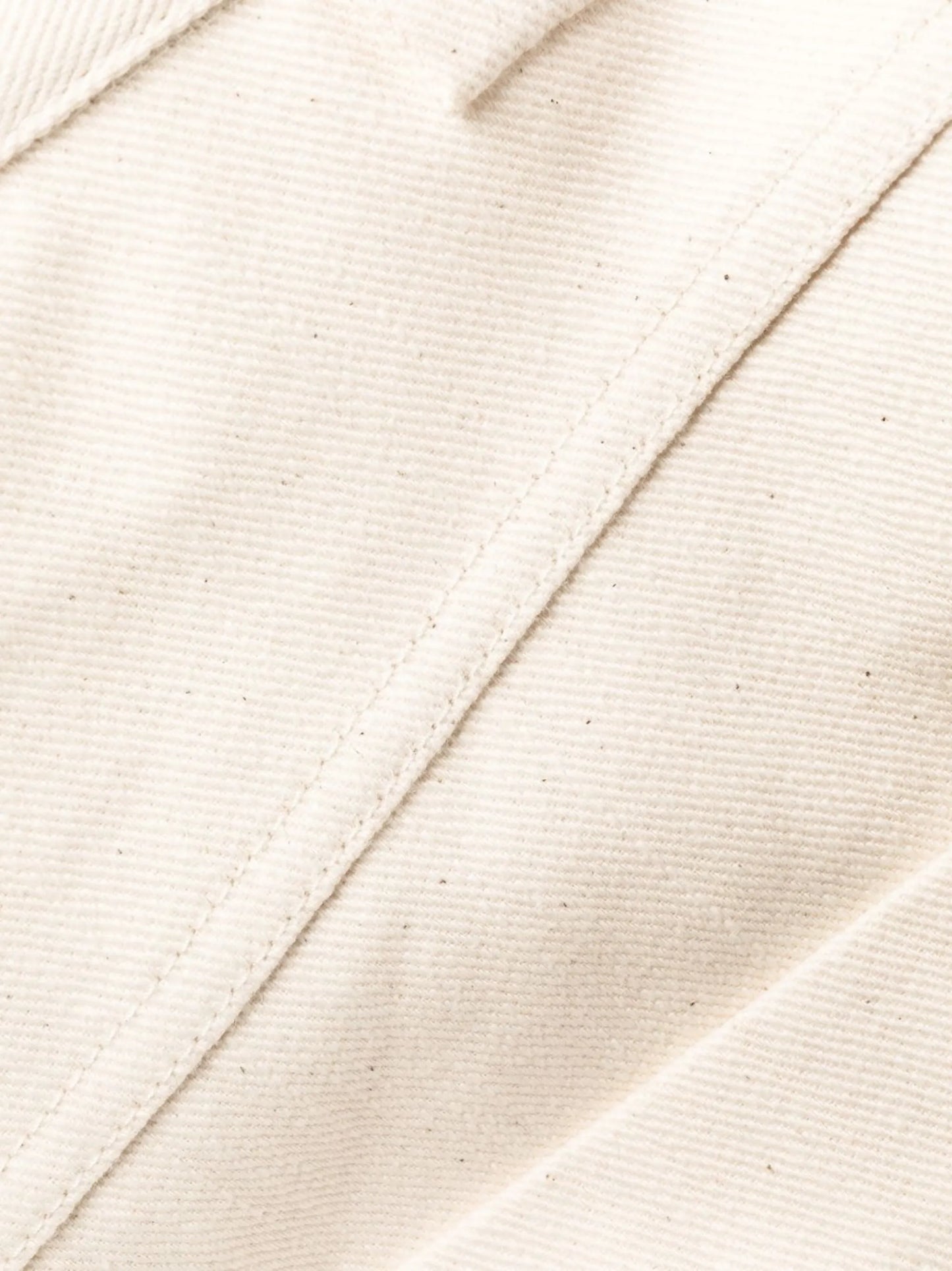 cropped cotton trousers