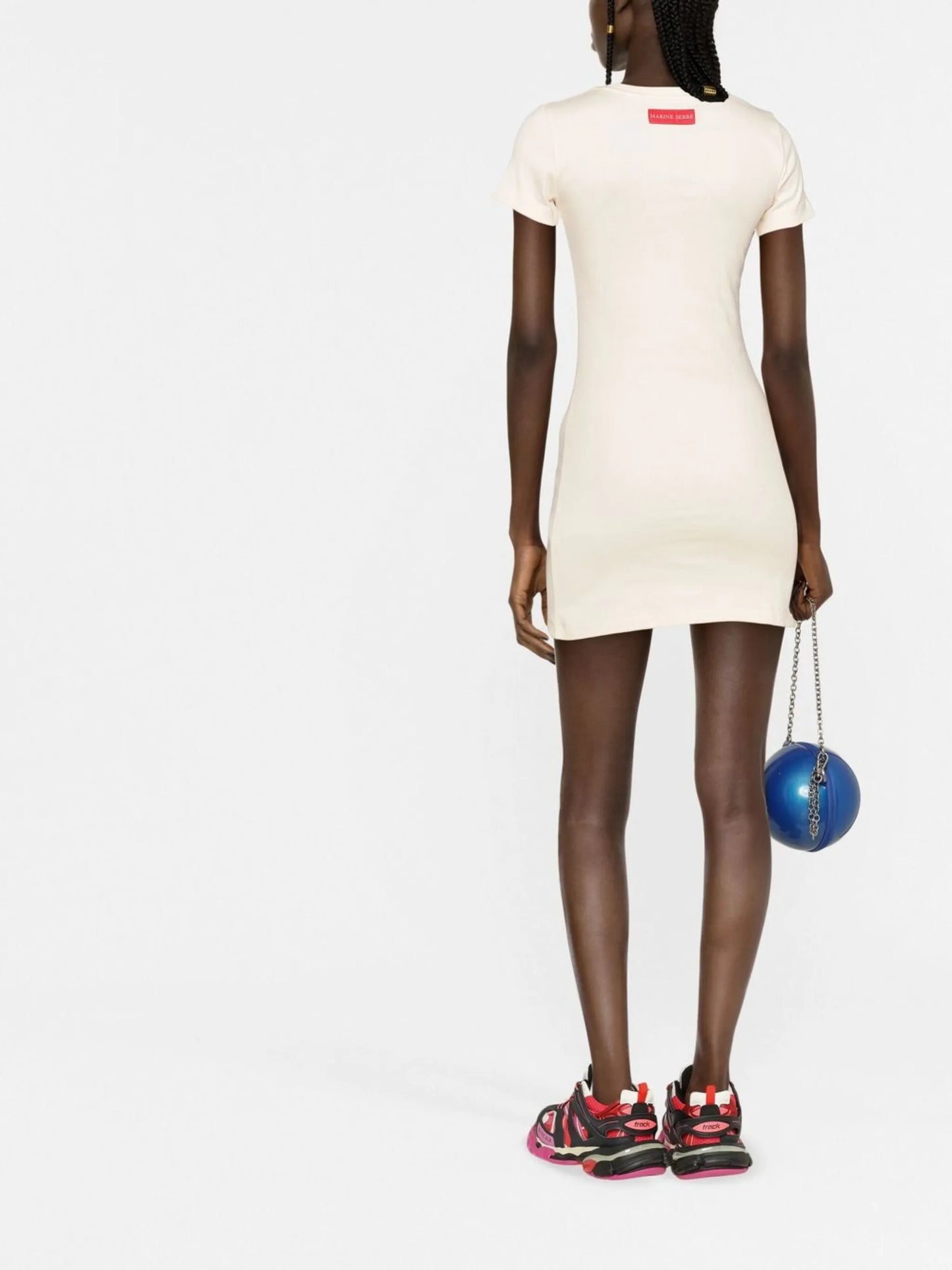 organic-cotton T-shirt mini dress