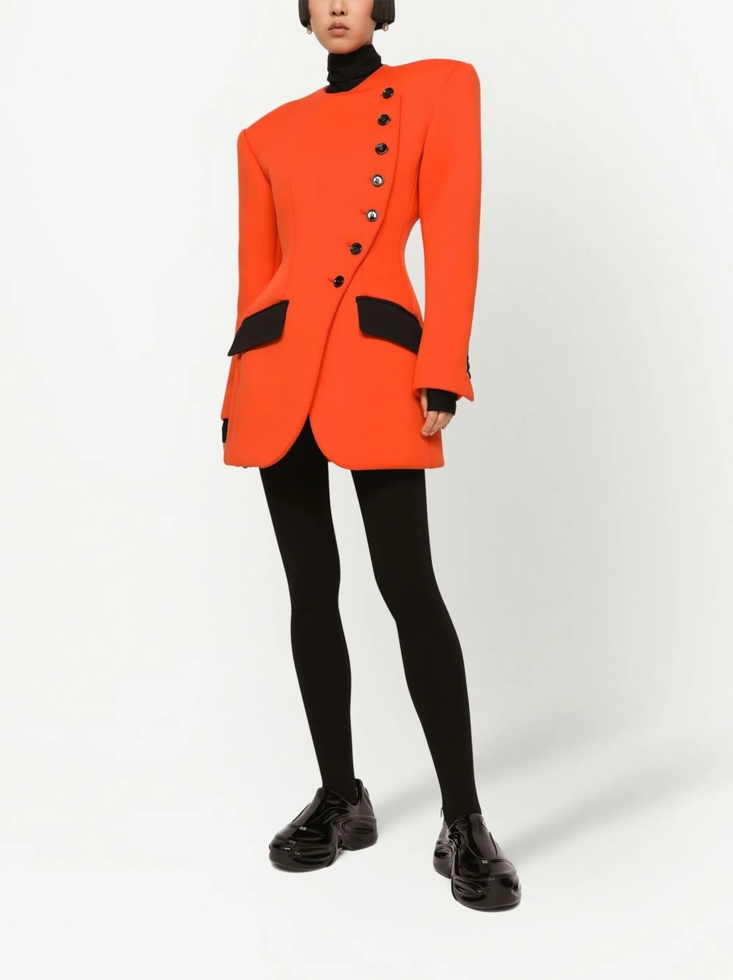 Toy lacquered sneakers