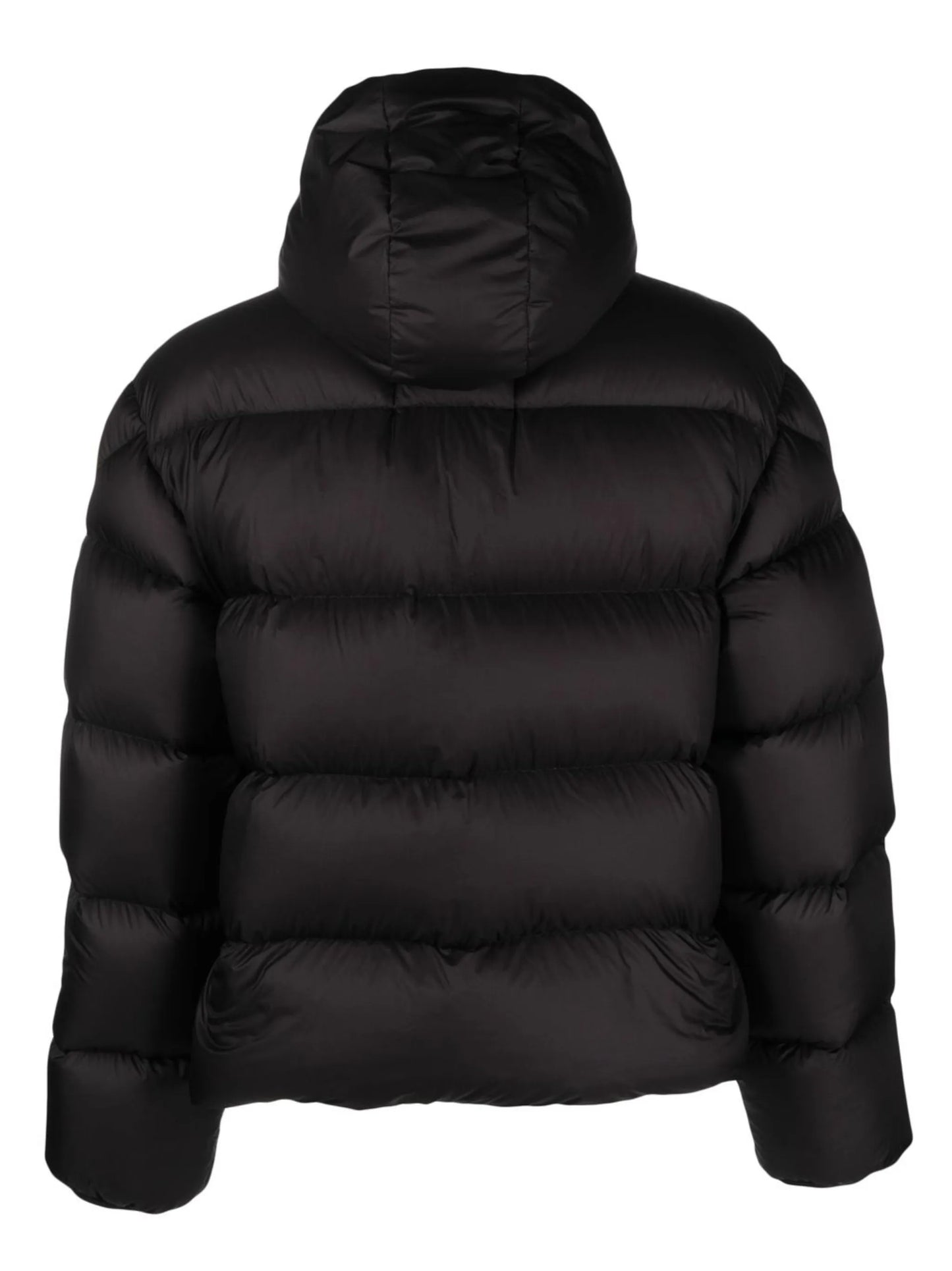 high-neck padded down jacket