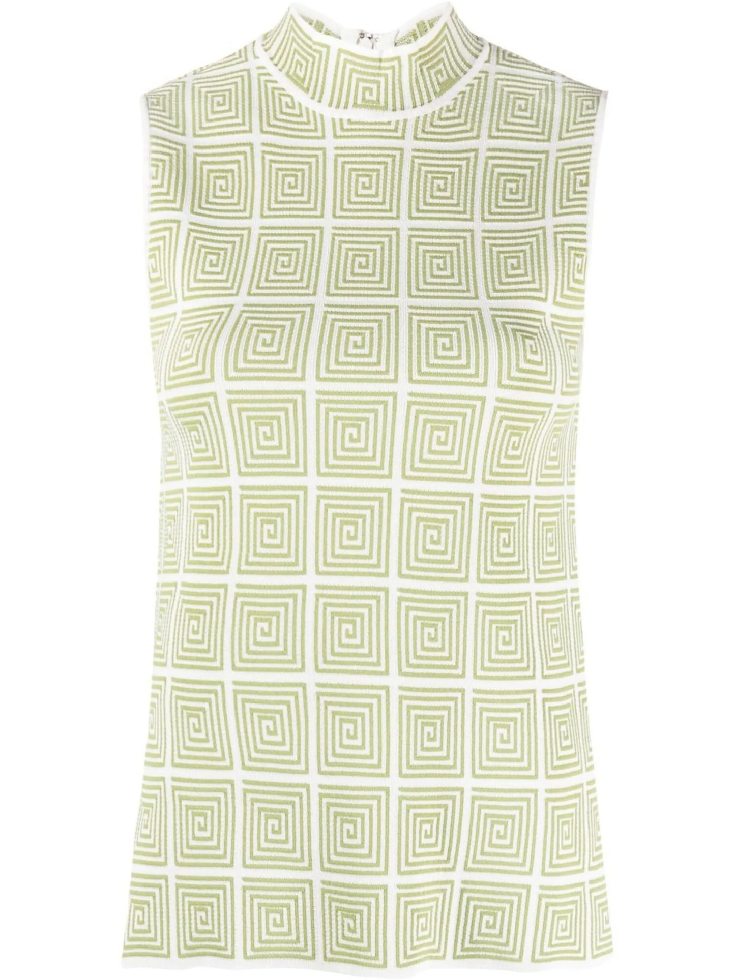 Burke geometric-pattern top