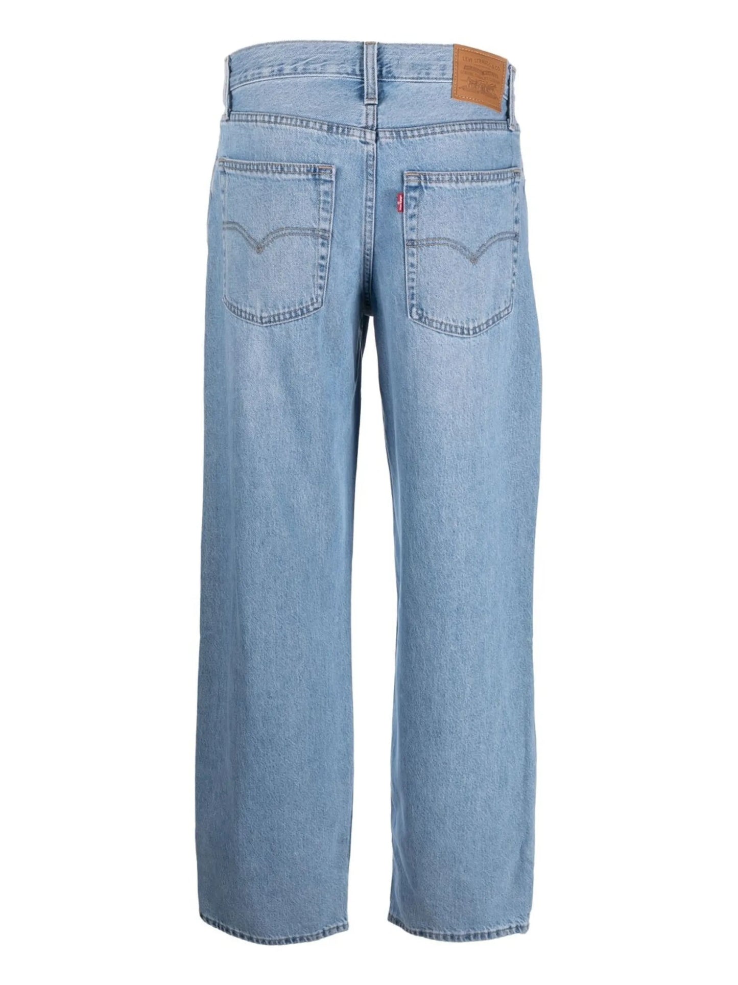 Baggy Dad ripped jeans