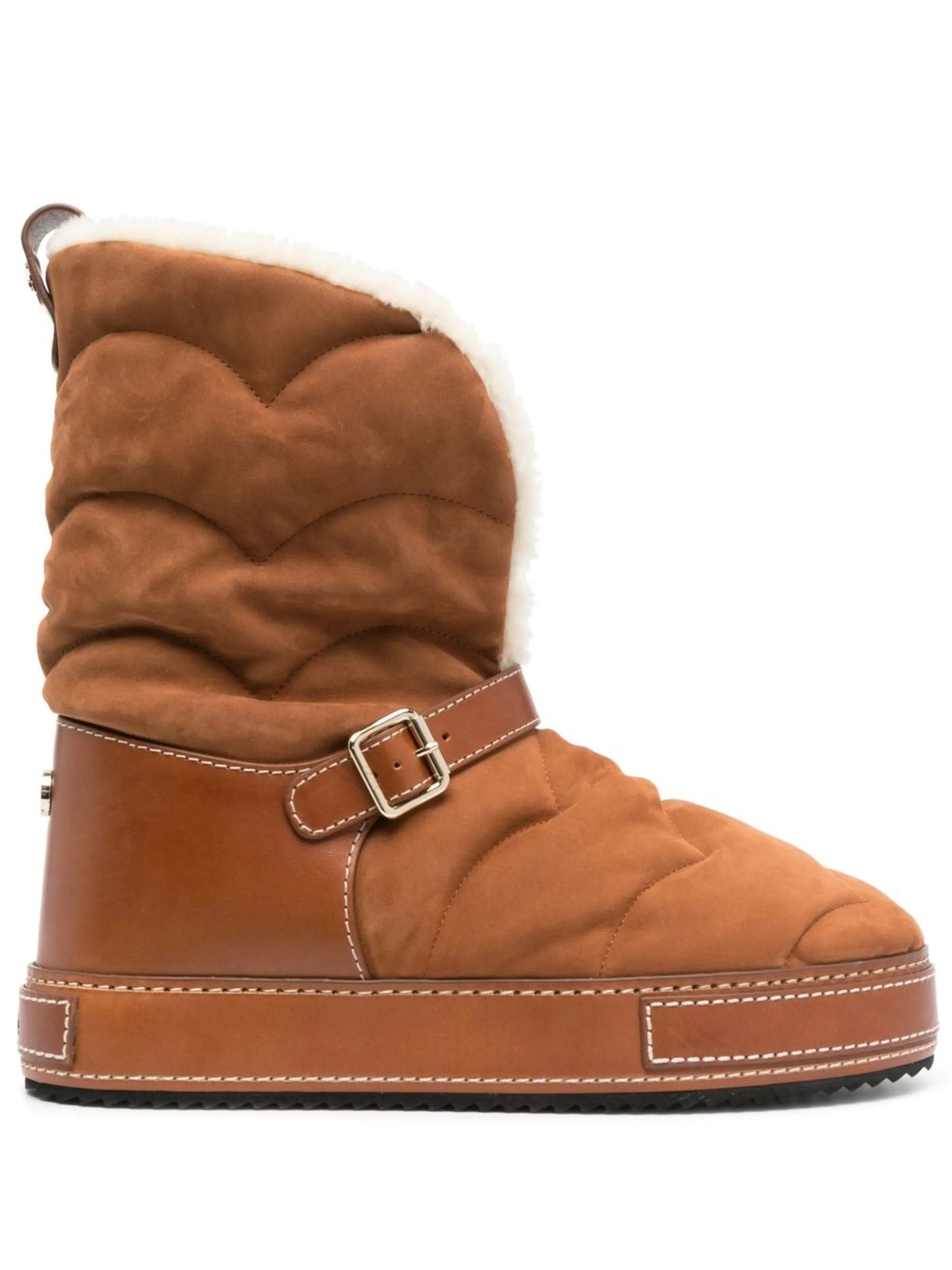 Maxie shearling-lined ankle boots