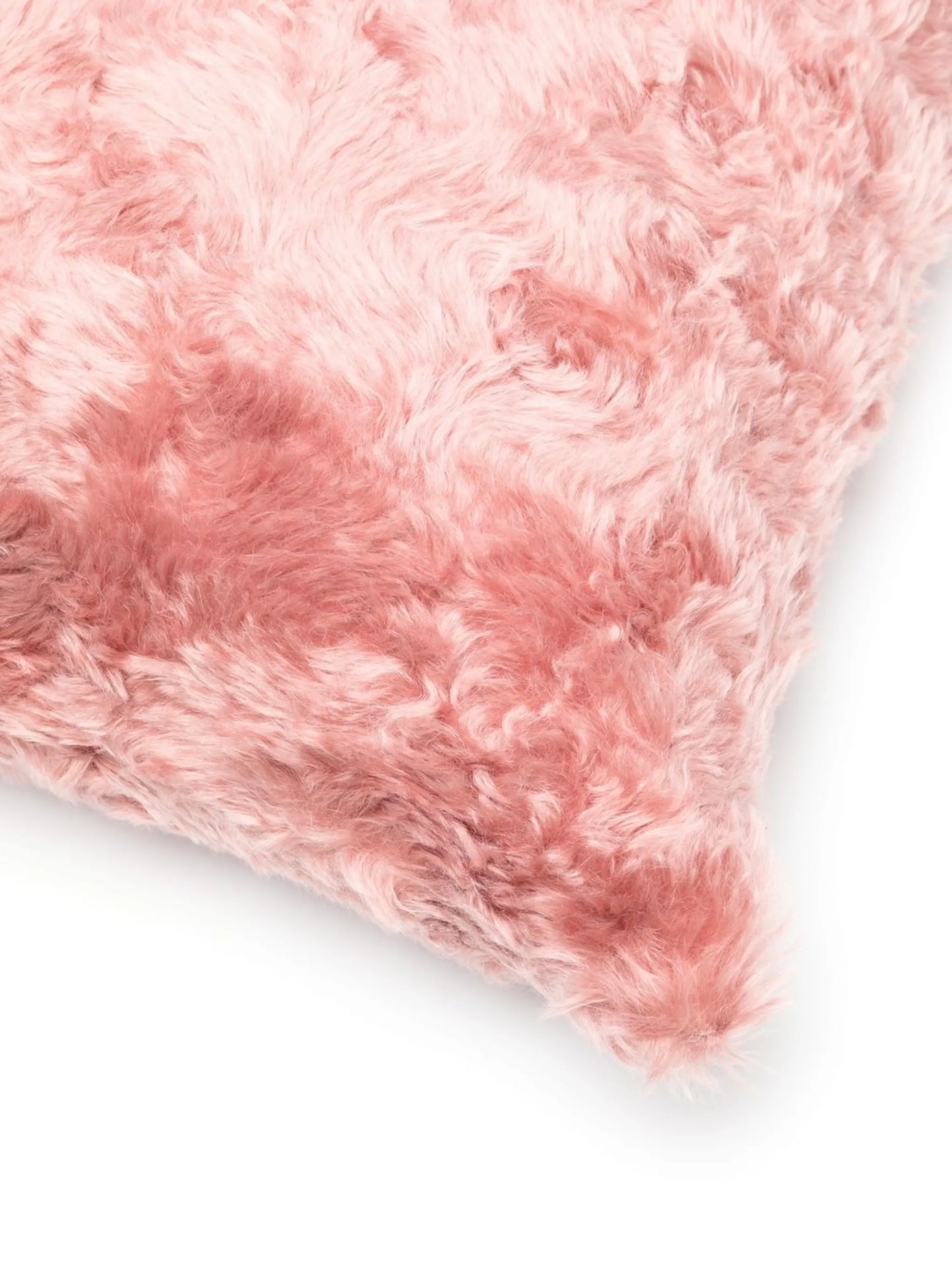 textured mohair square cushion