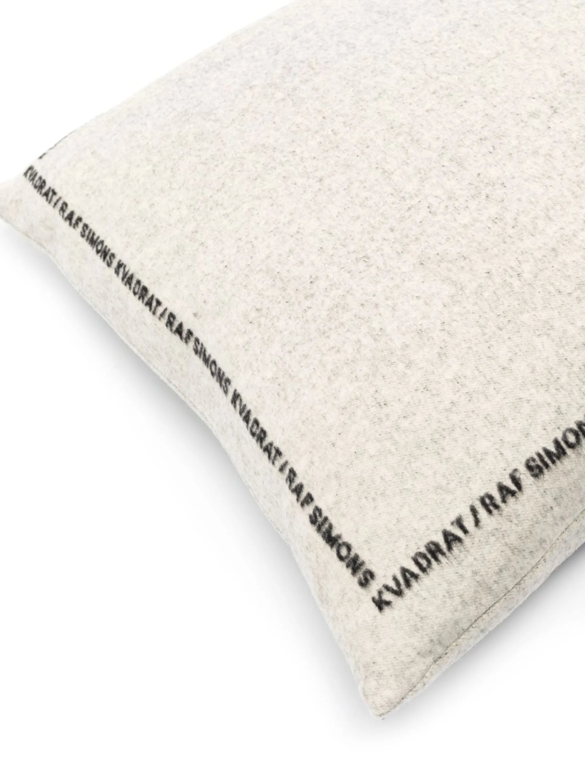 x Raf Simons wool cushion