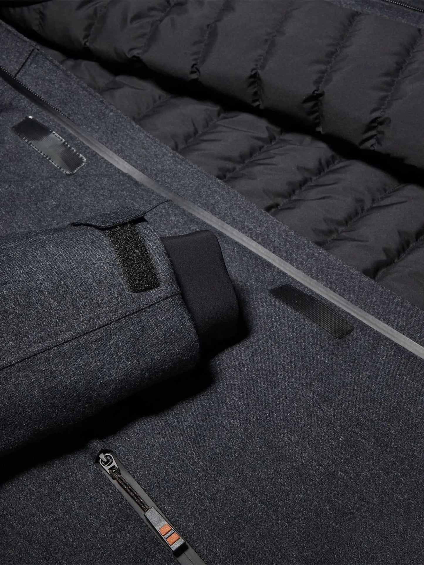 Techmerino™ three-layer ski jacket