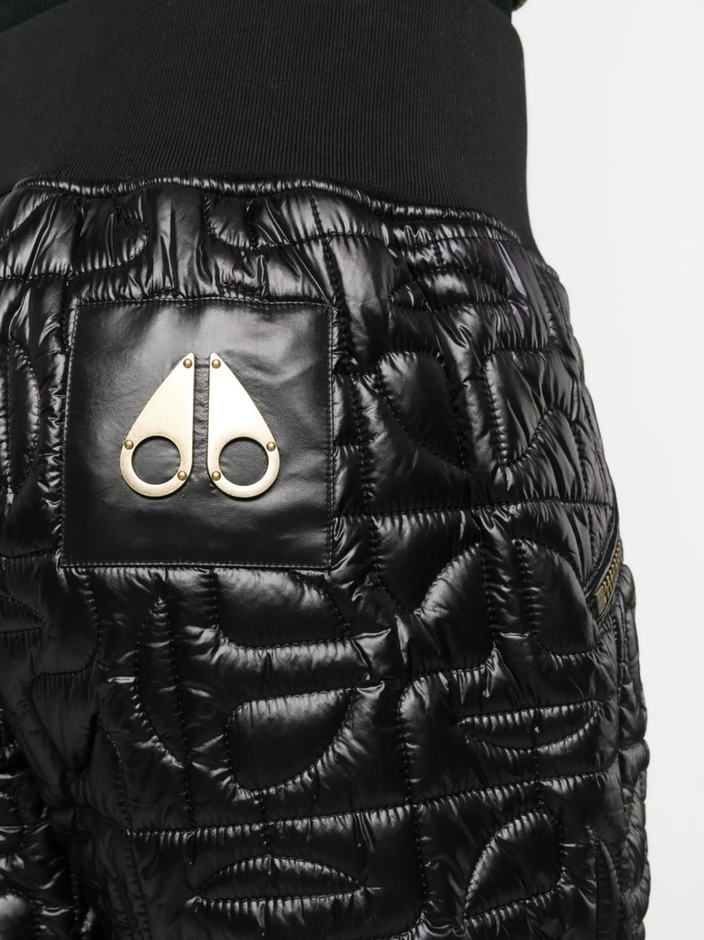 x Telfar quilted shearling trousers