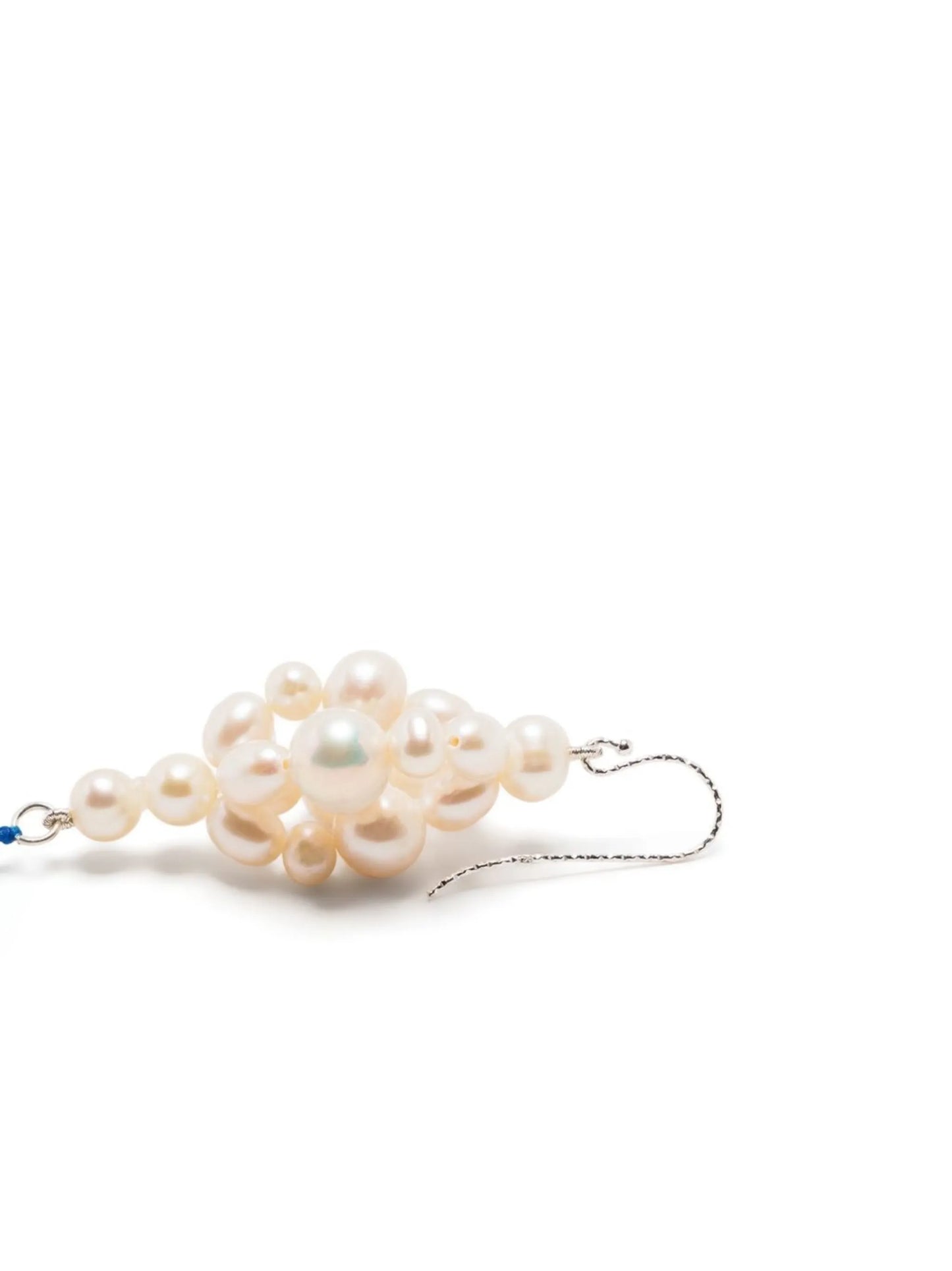 sterling silver pearl drop earrings