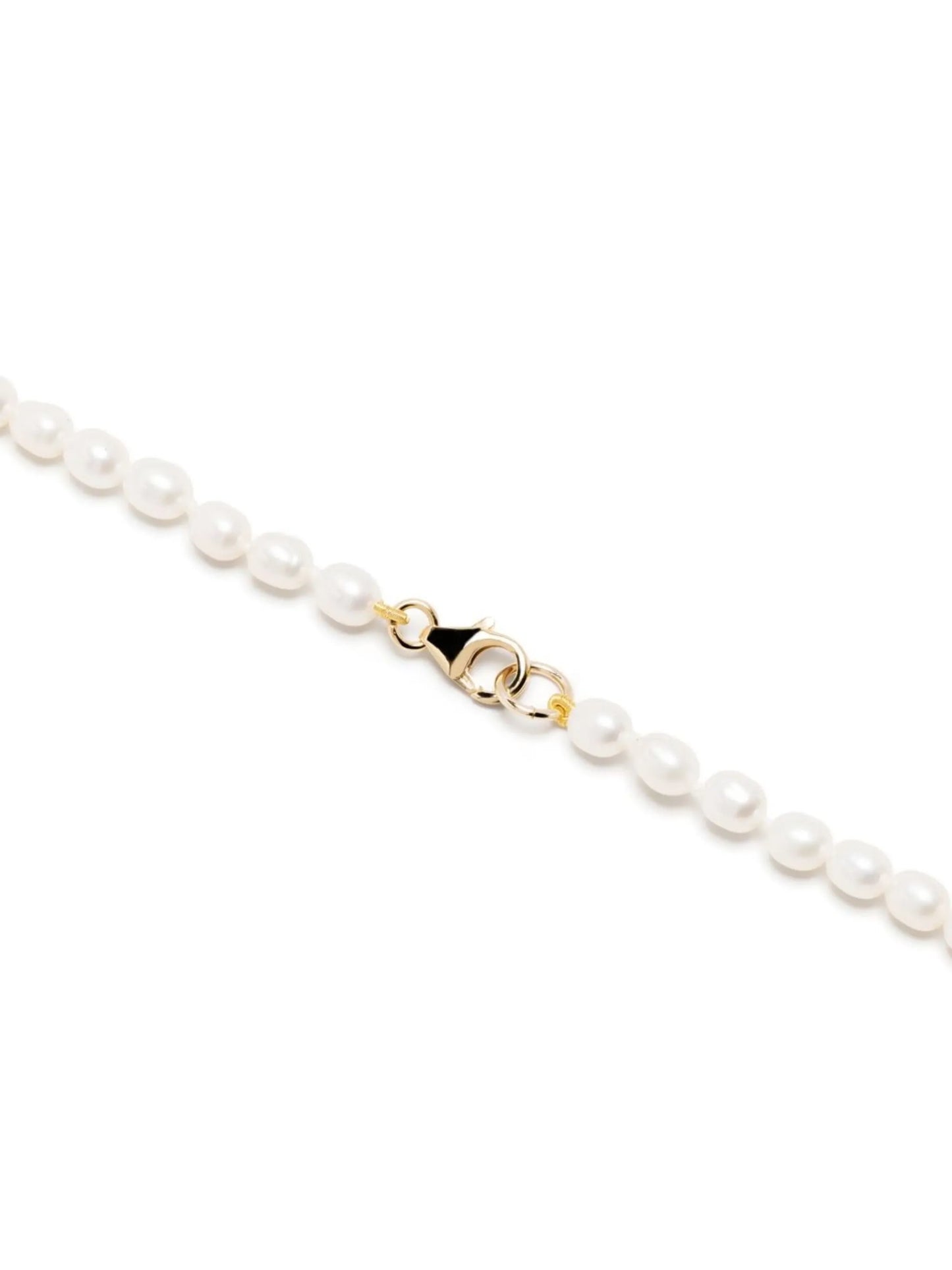 Fireball pearl pendant necklace