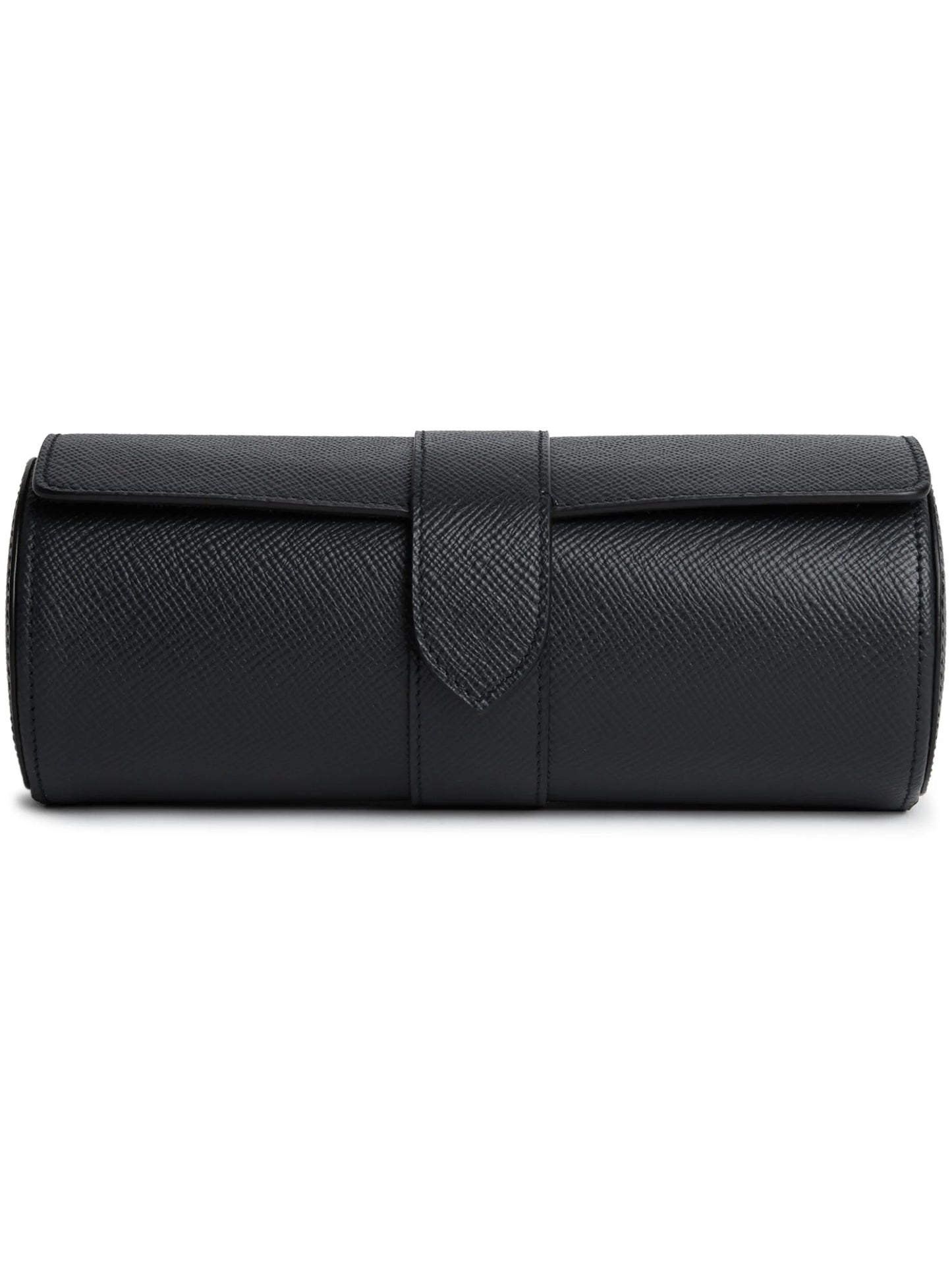 Panama leather 3-watch roll
