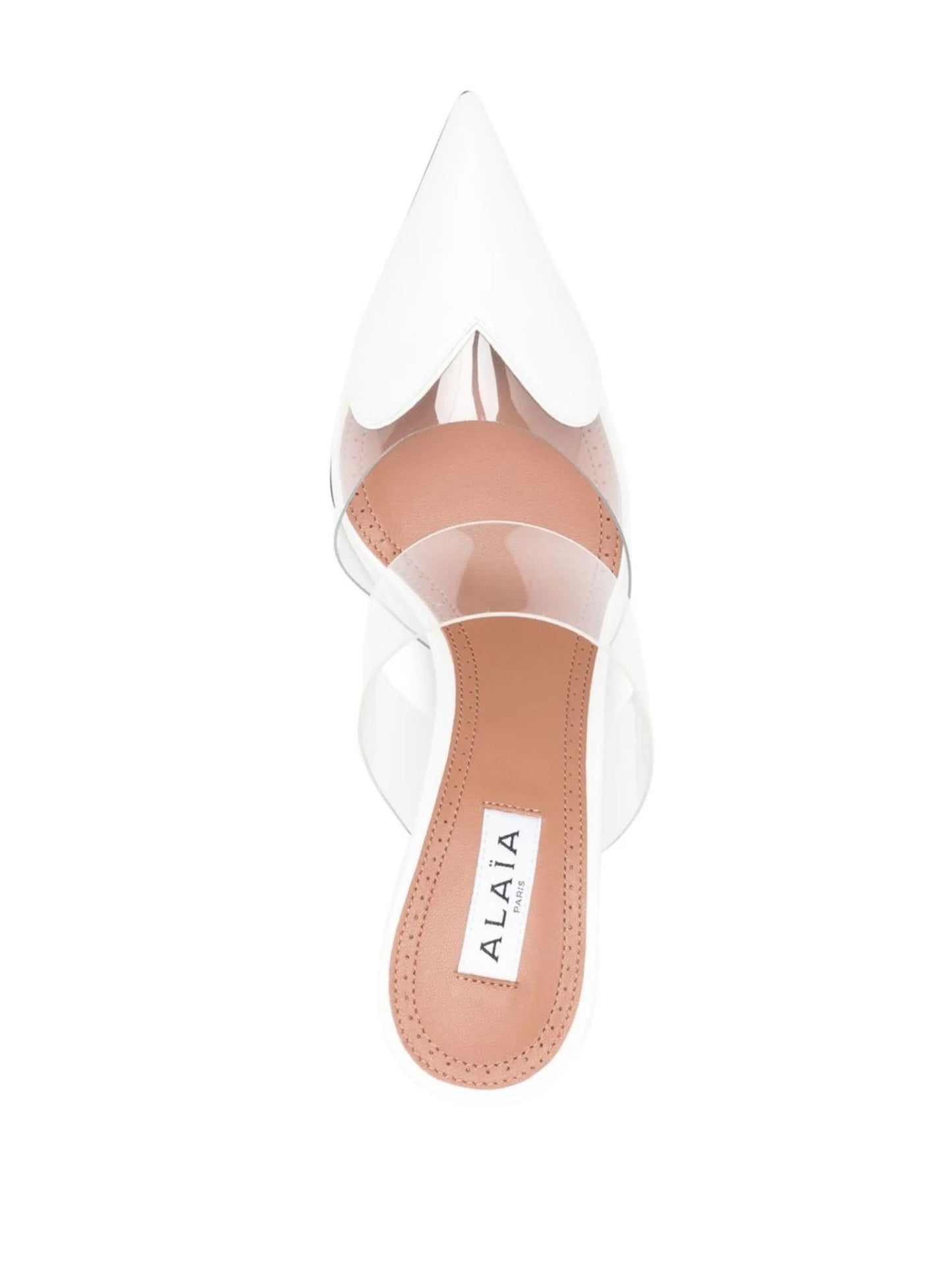Cœur 90mm pointed-toe mules