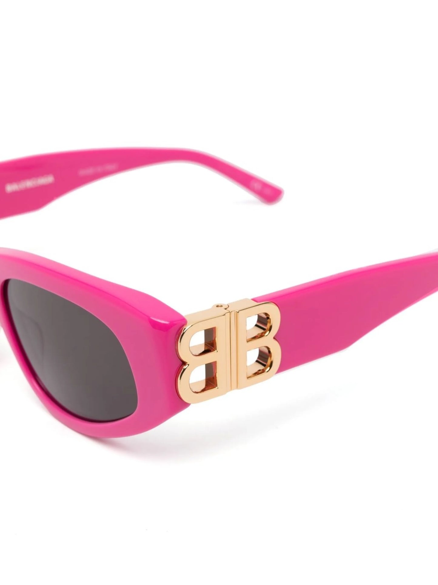 logo-plaque cat-eye sunglasses