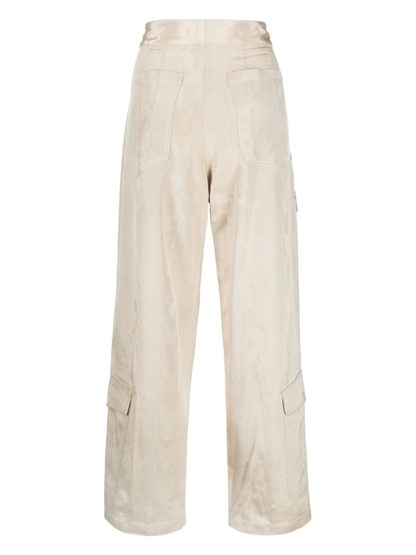 high-waisted cargo pants