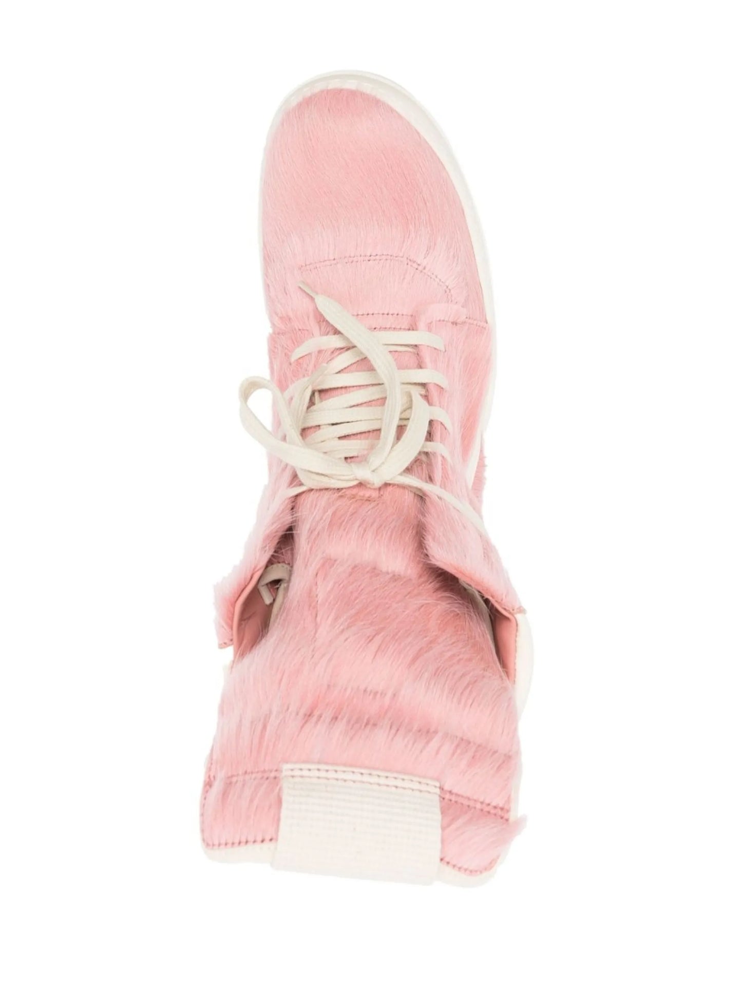 ankle-length lace-up sneakers