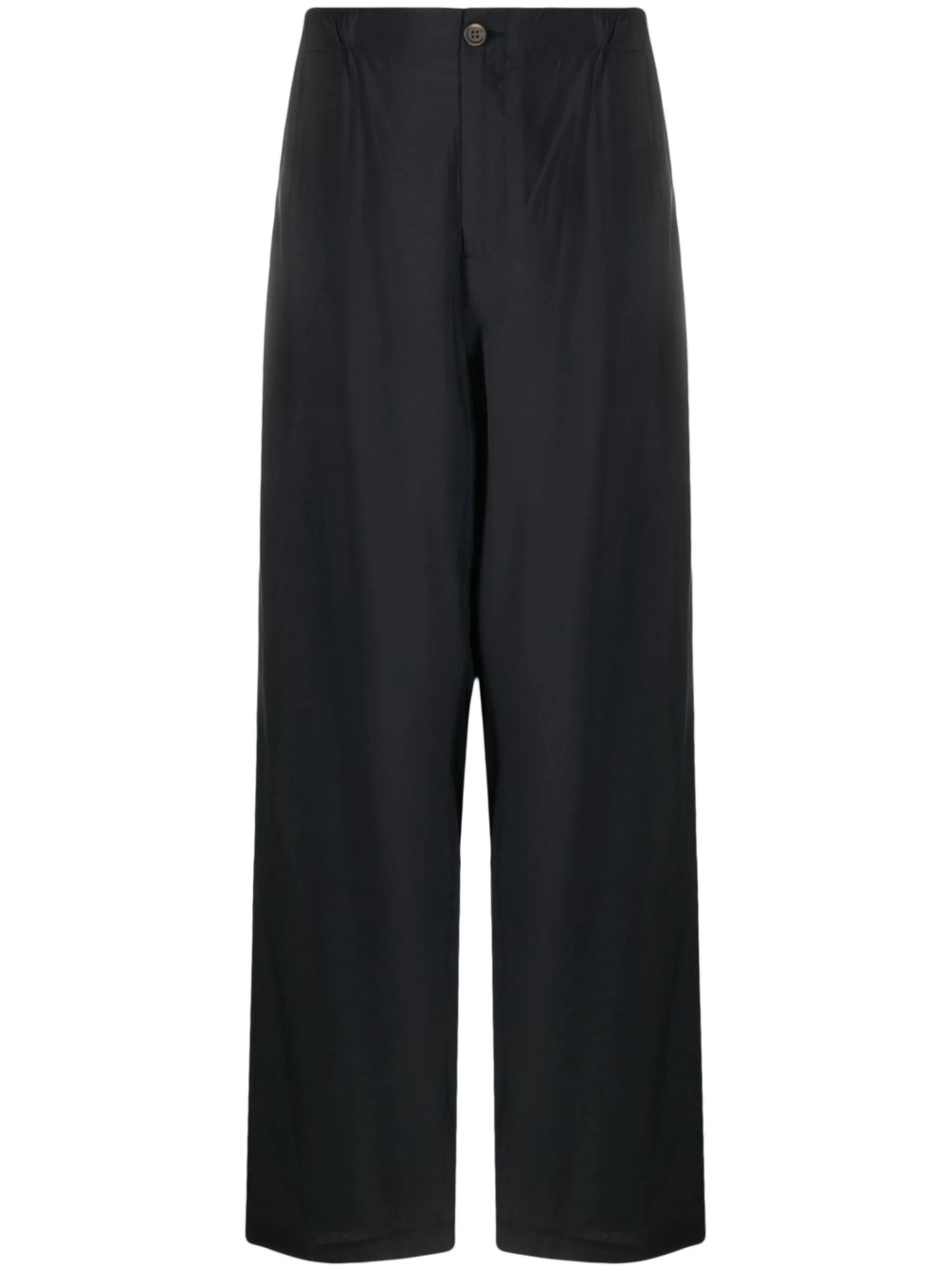 high-waisted wide-leg trousers