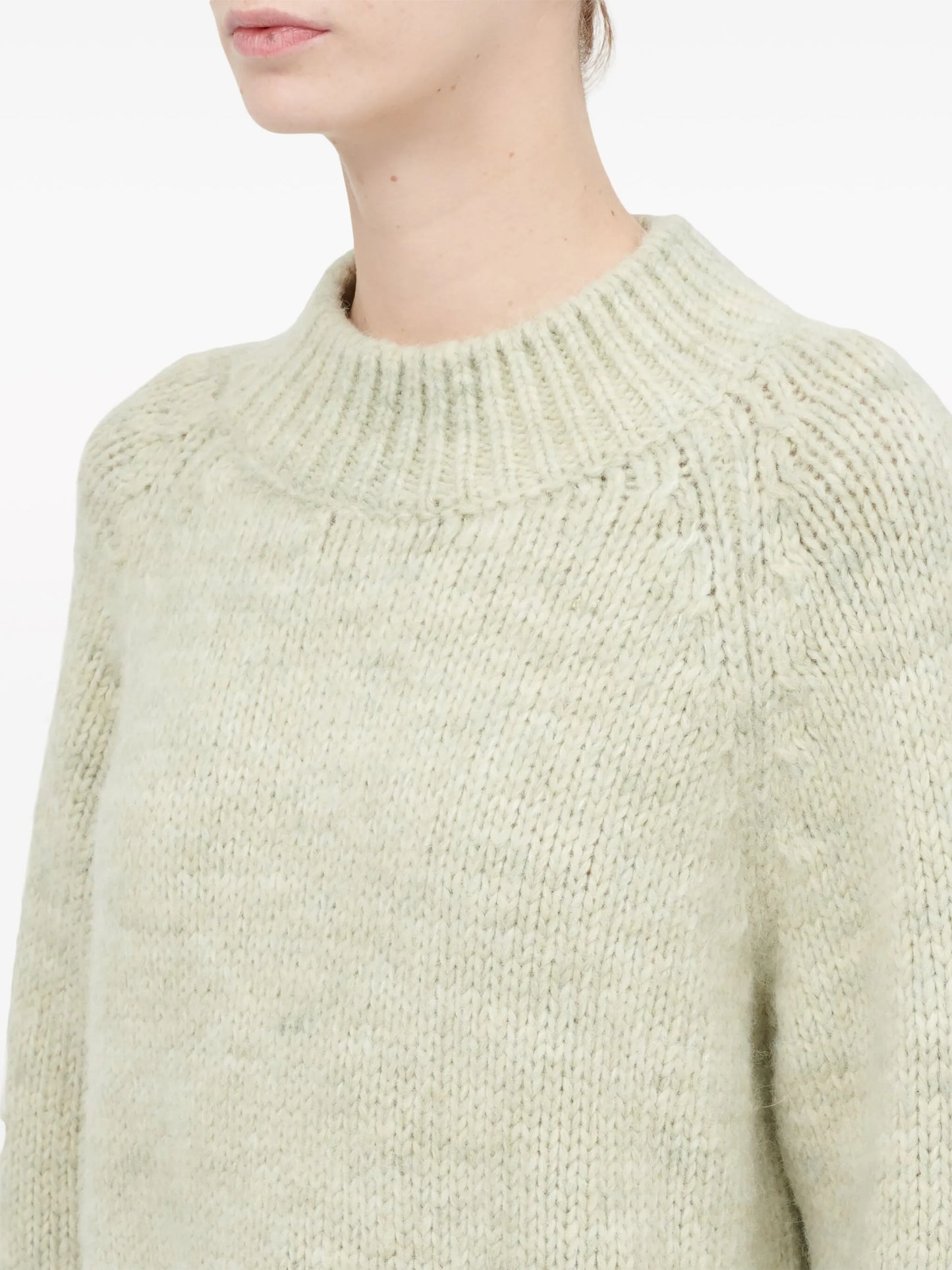 Botanical Dye crew-neck jumper