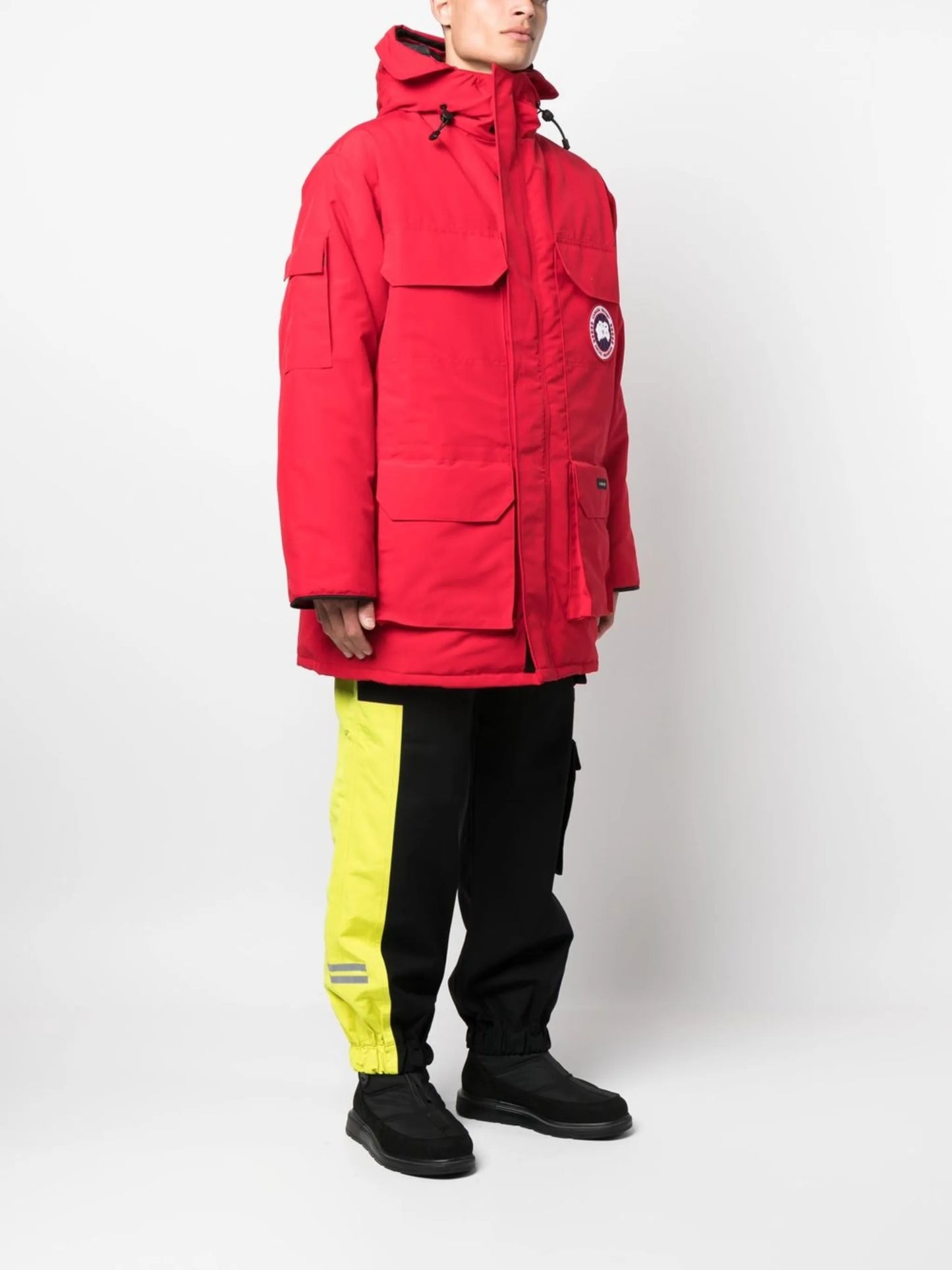 Expedition hooded parka coat
