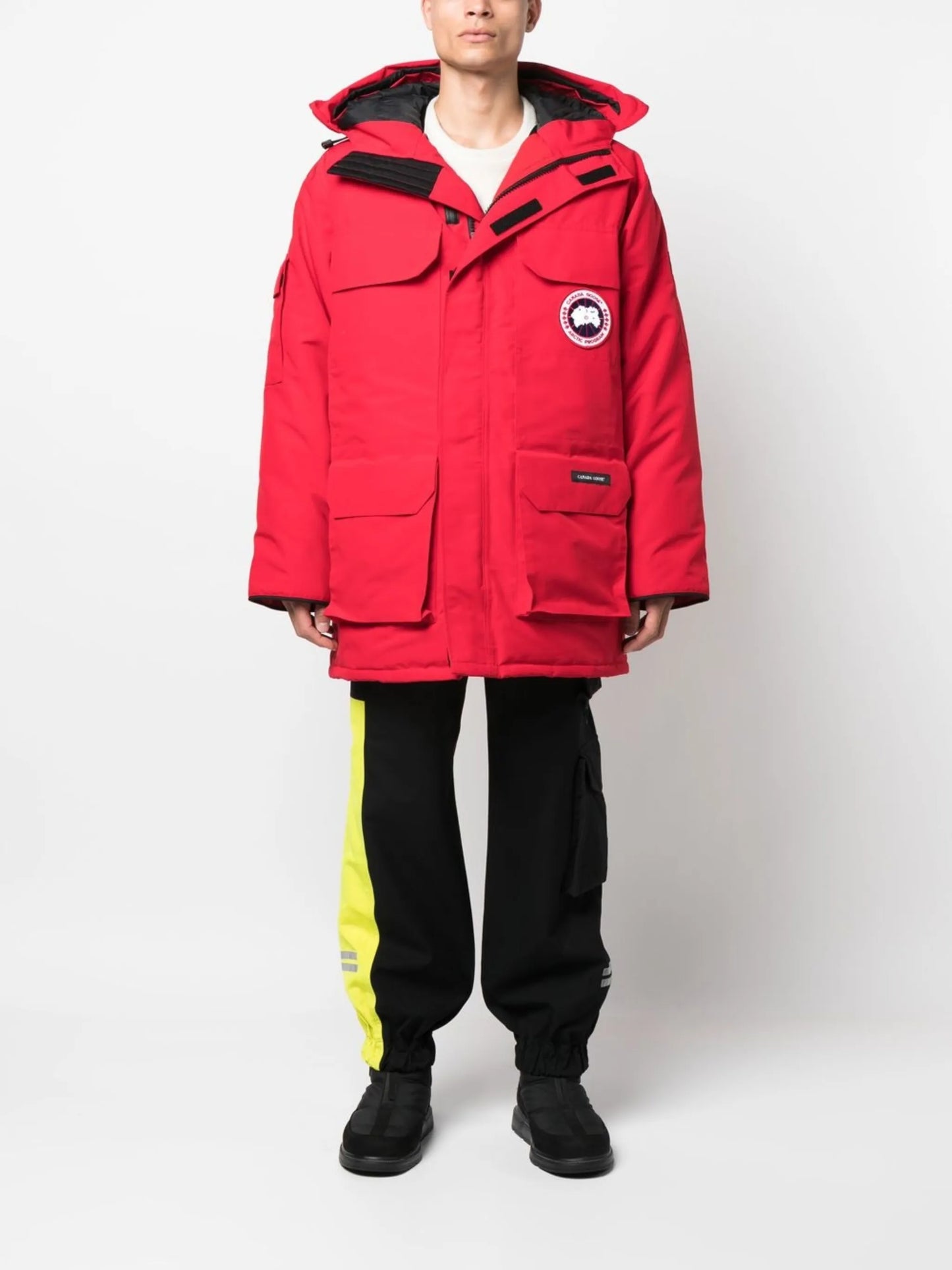 Expedition hooded parka coat
