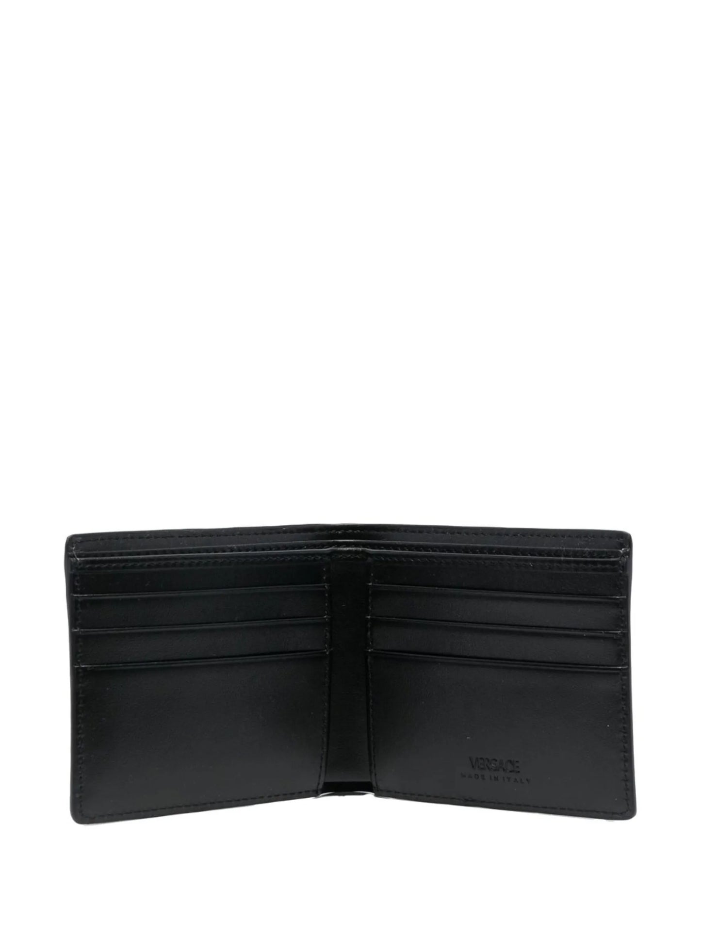 Greca logo-print wallet
