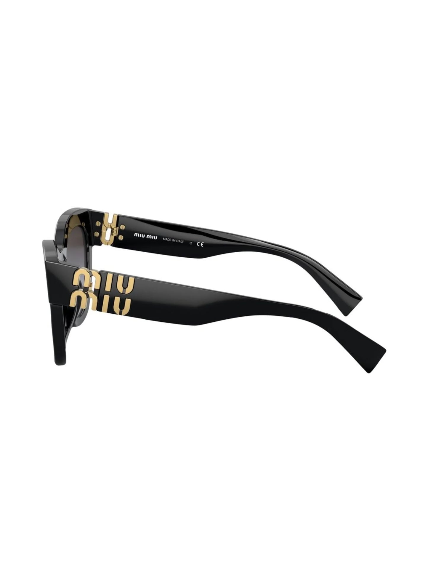 cat-eye gradient-lens sunglasses