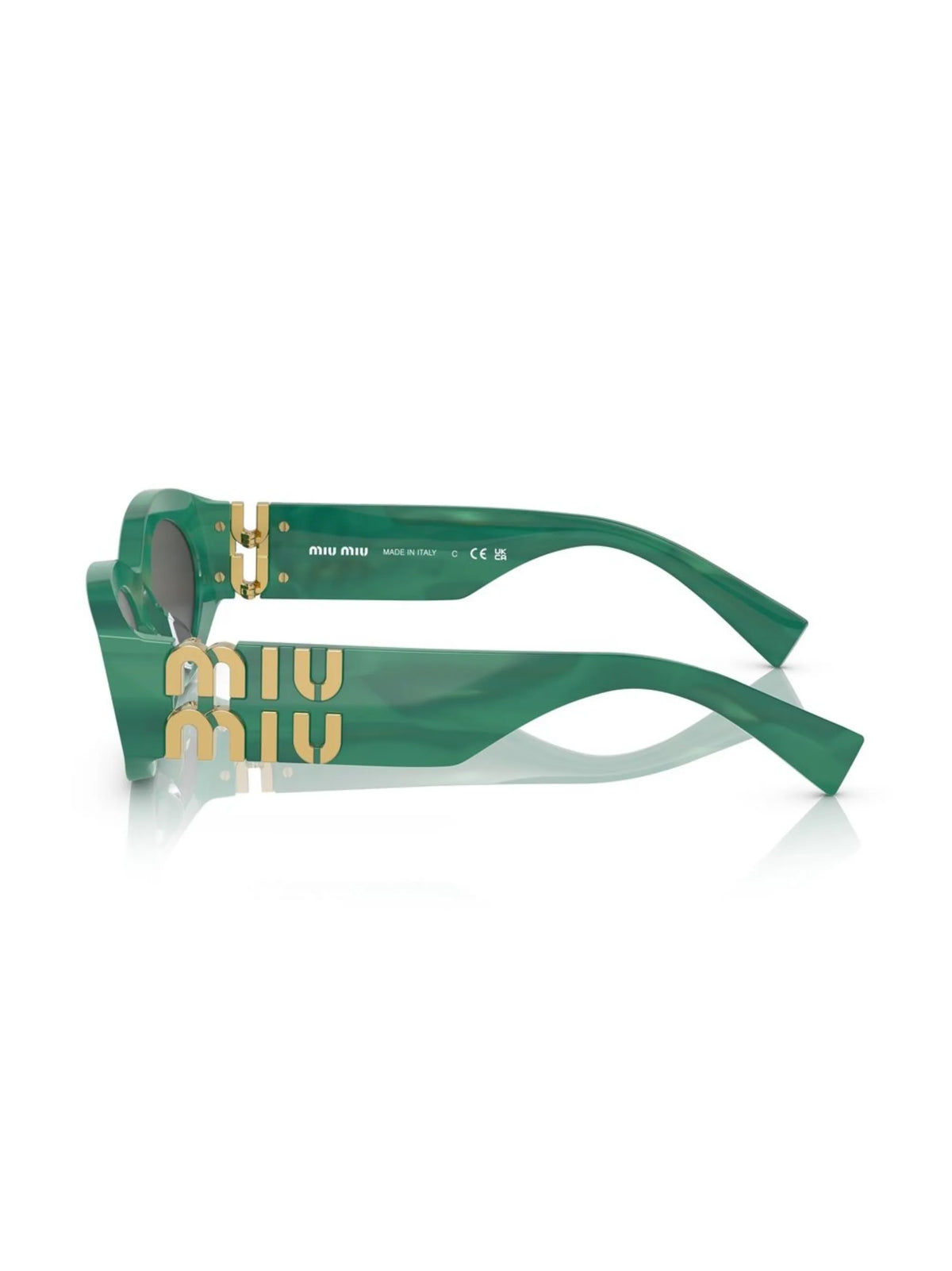Glimpse oval-frame sunglasses