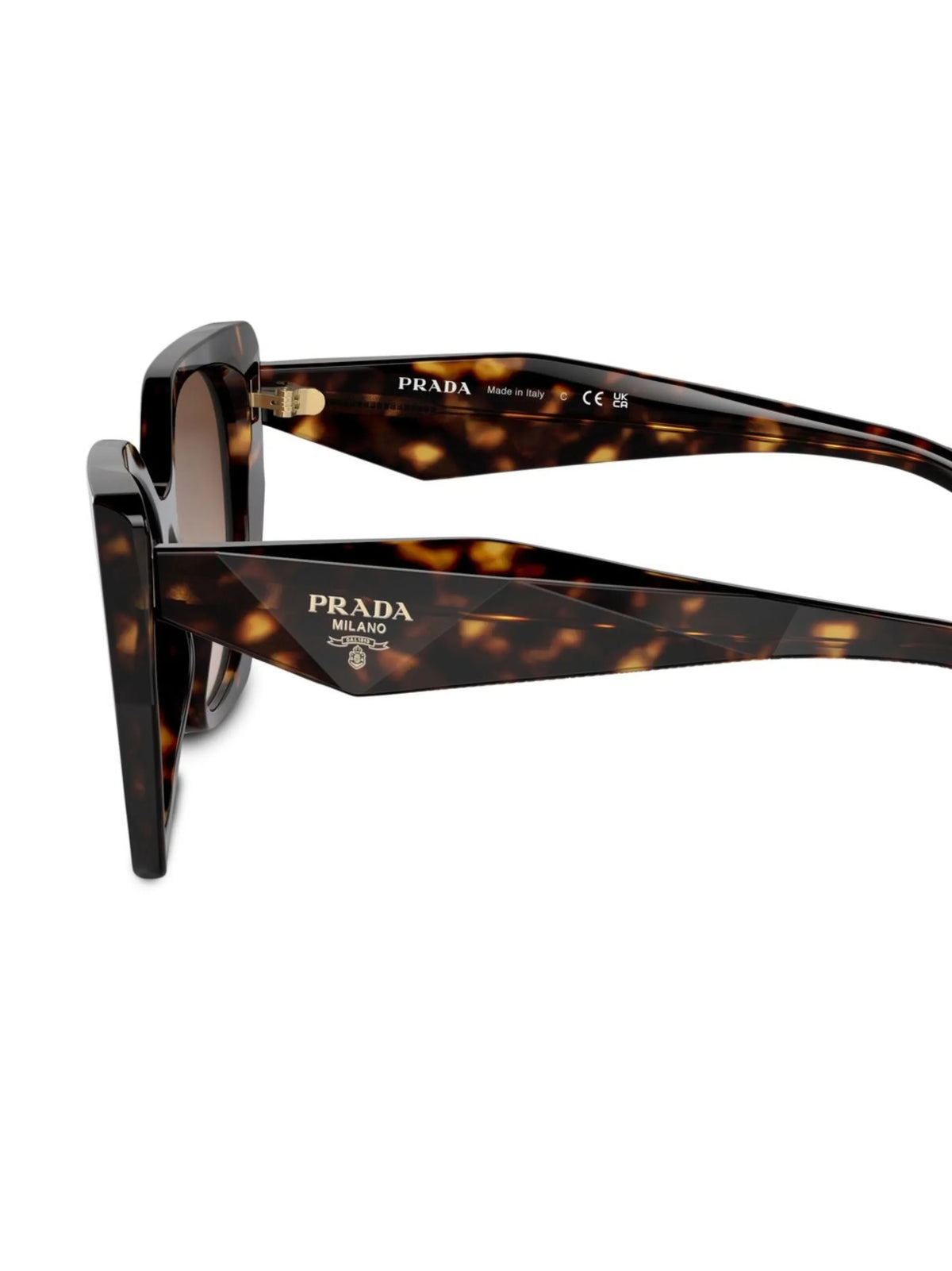 logo tortoiseshell-frame sunglasses