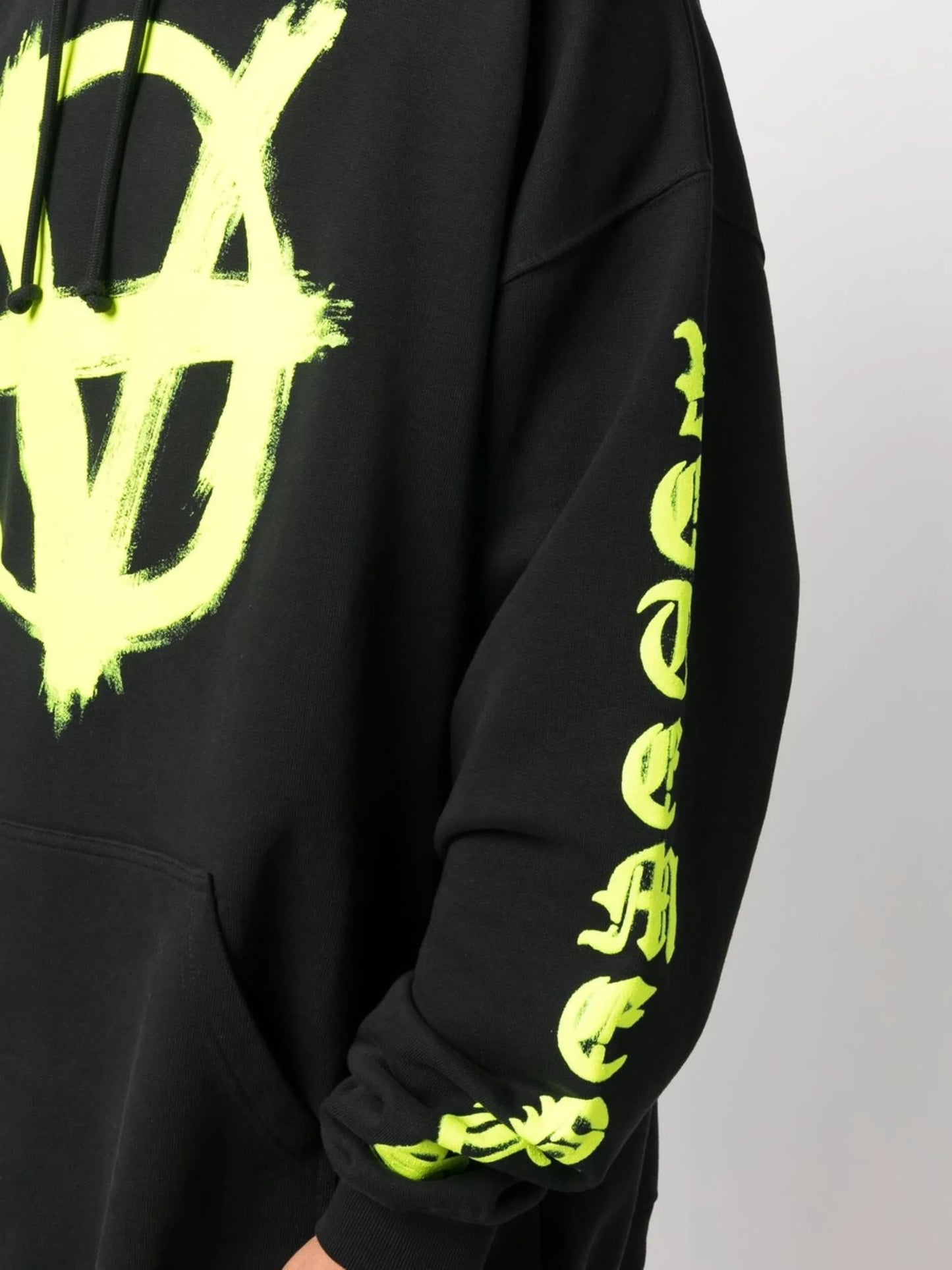 logo-print pullover hoodie
