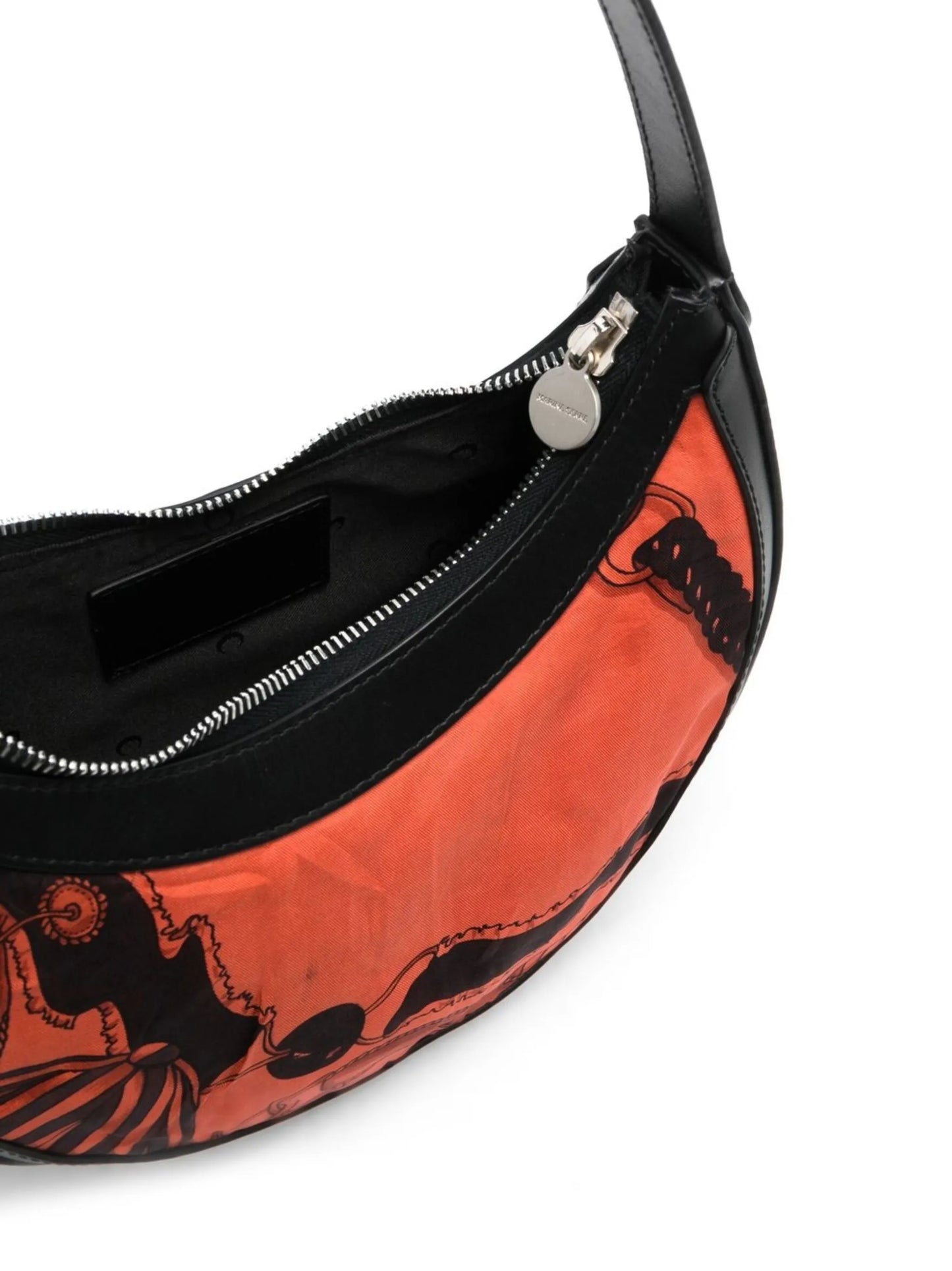 graphic-print eclipse shoulder bag