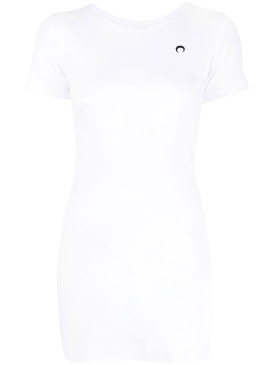 fine-ribbed organic cotton T-shirt dress