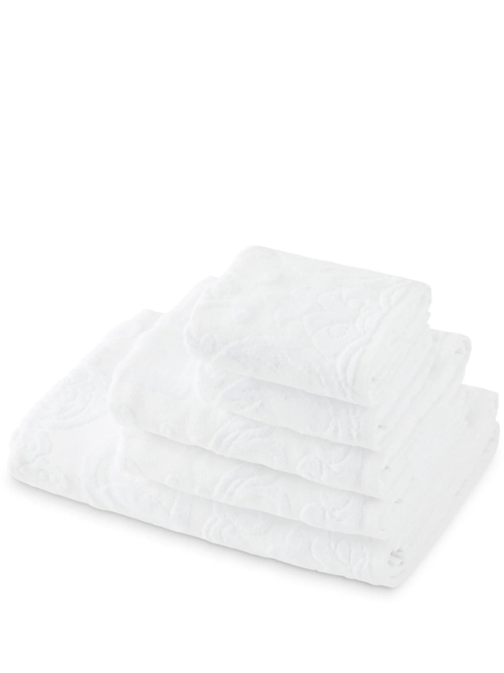terry cotton towels (set of five)