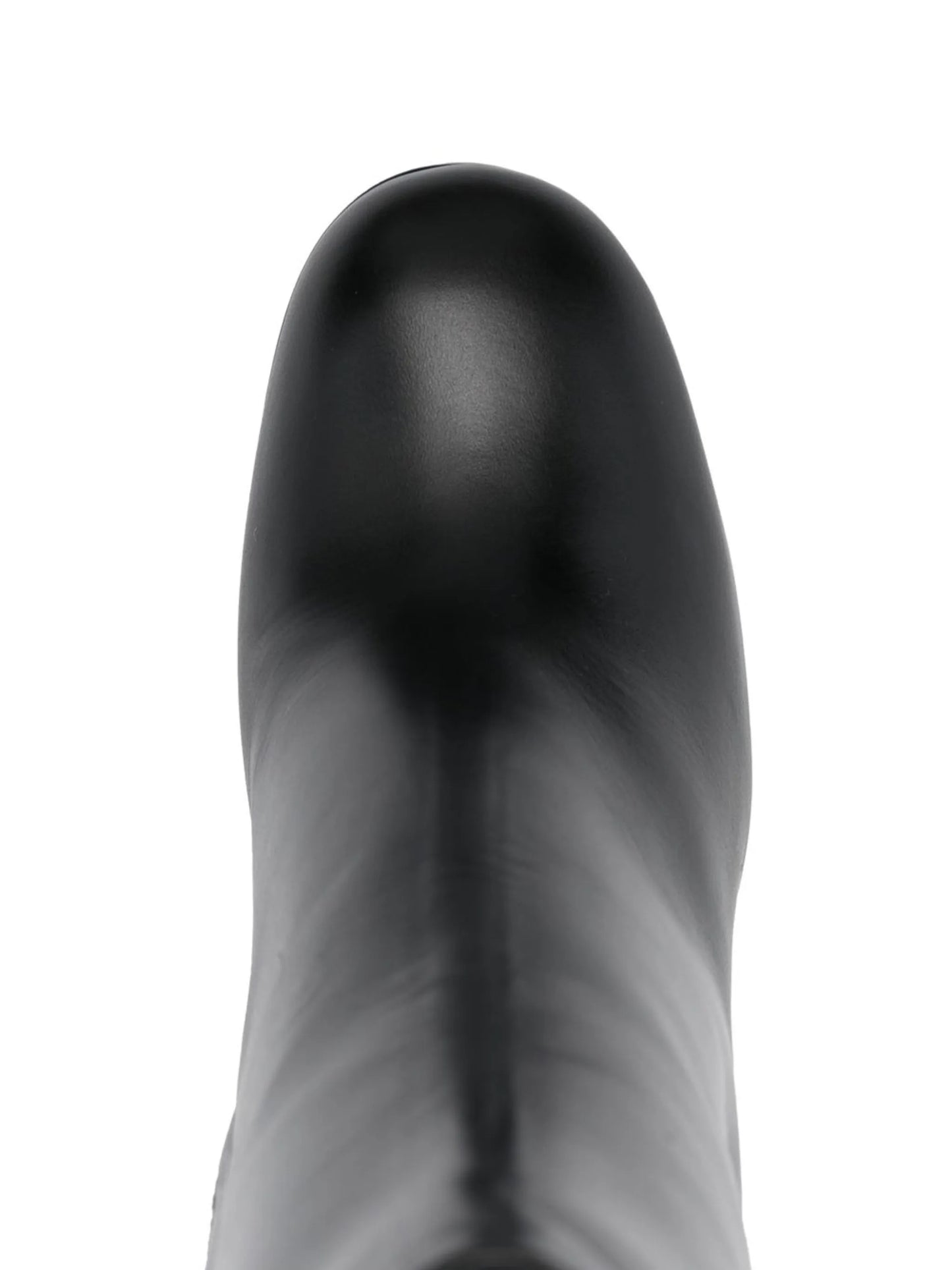 130mm platform leather boots
