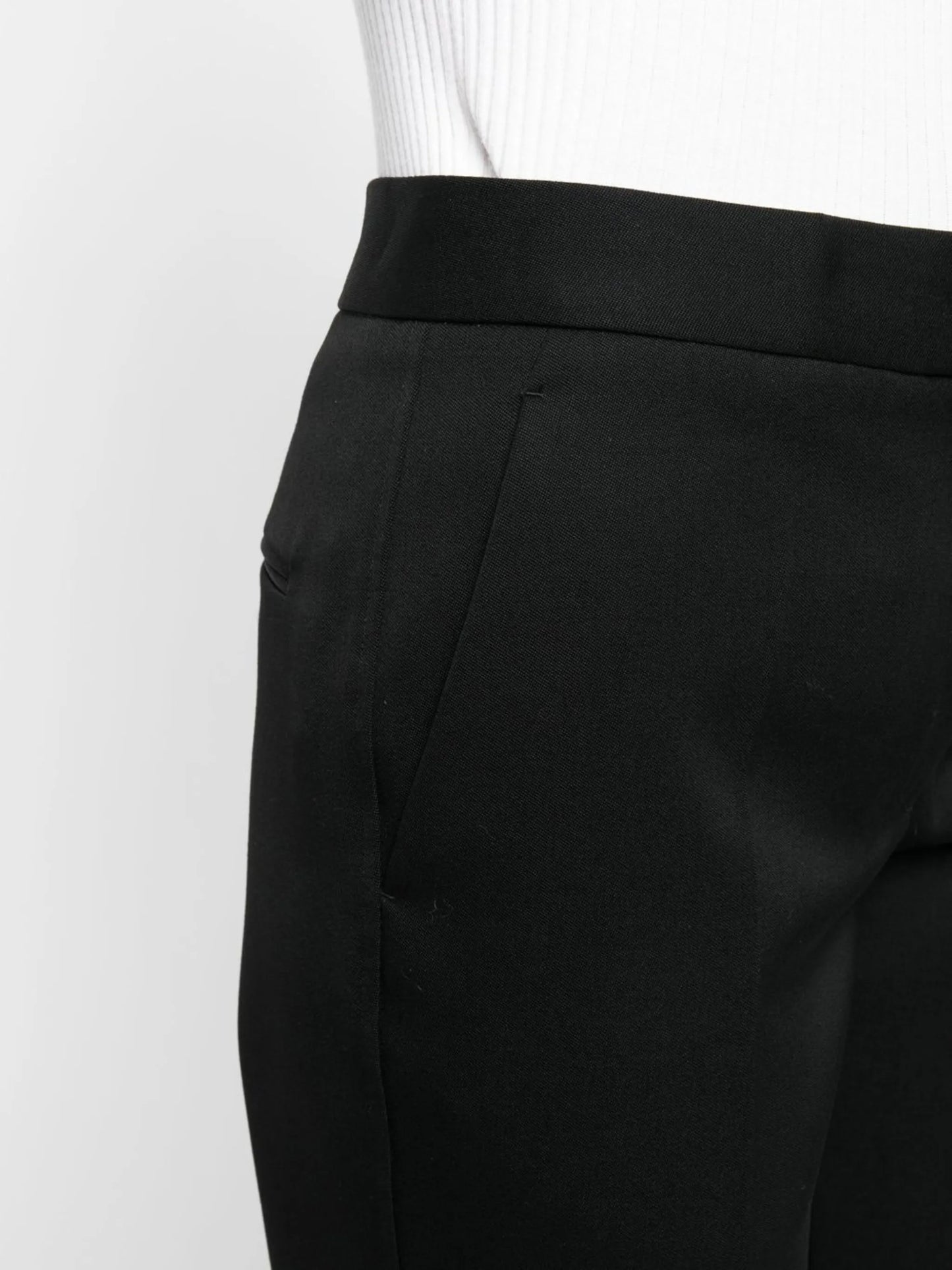 cropped tailored trousers