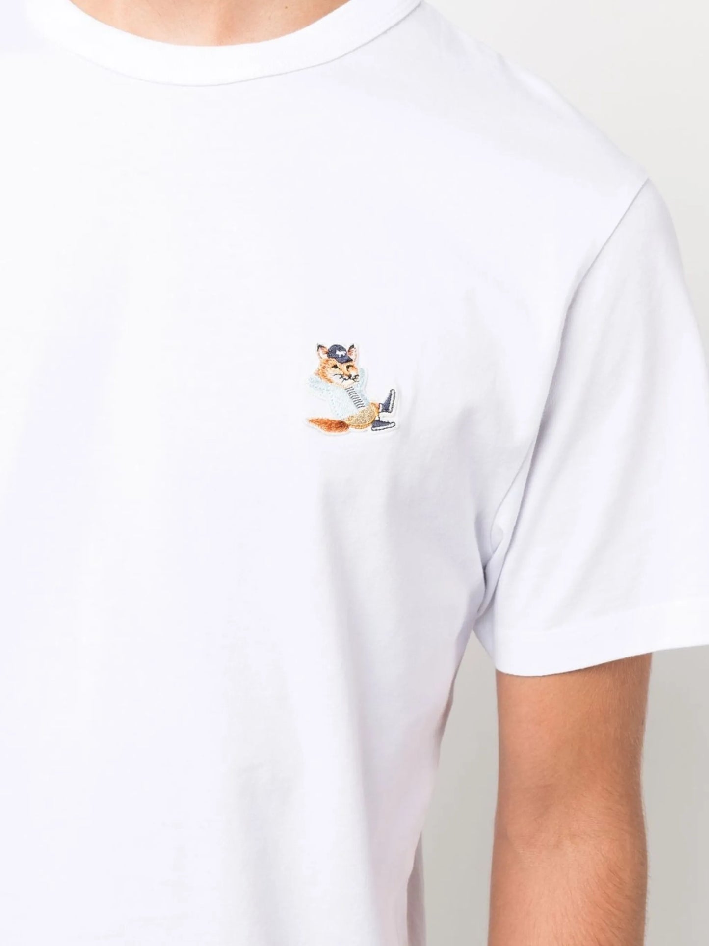 logo-patch short-sleeve T-shirt