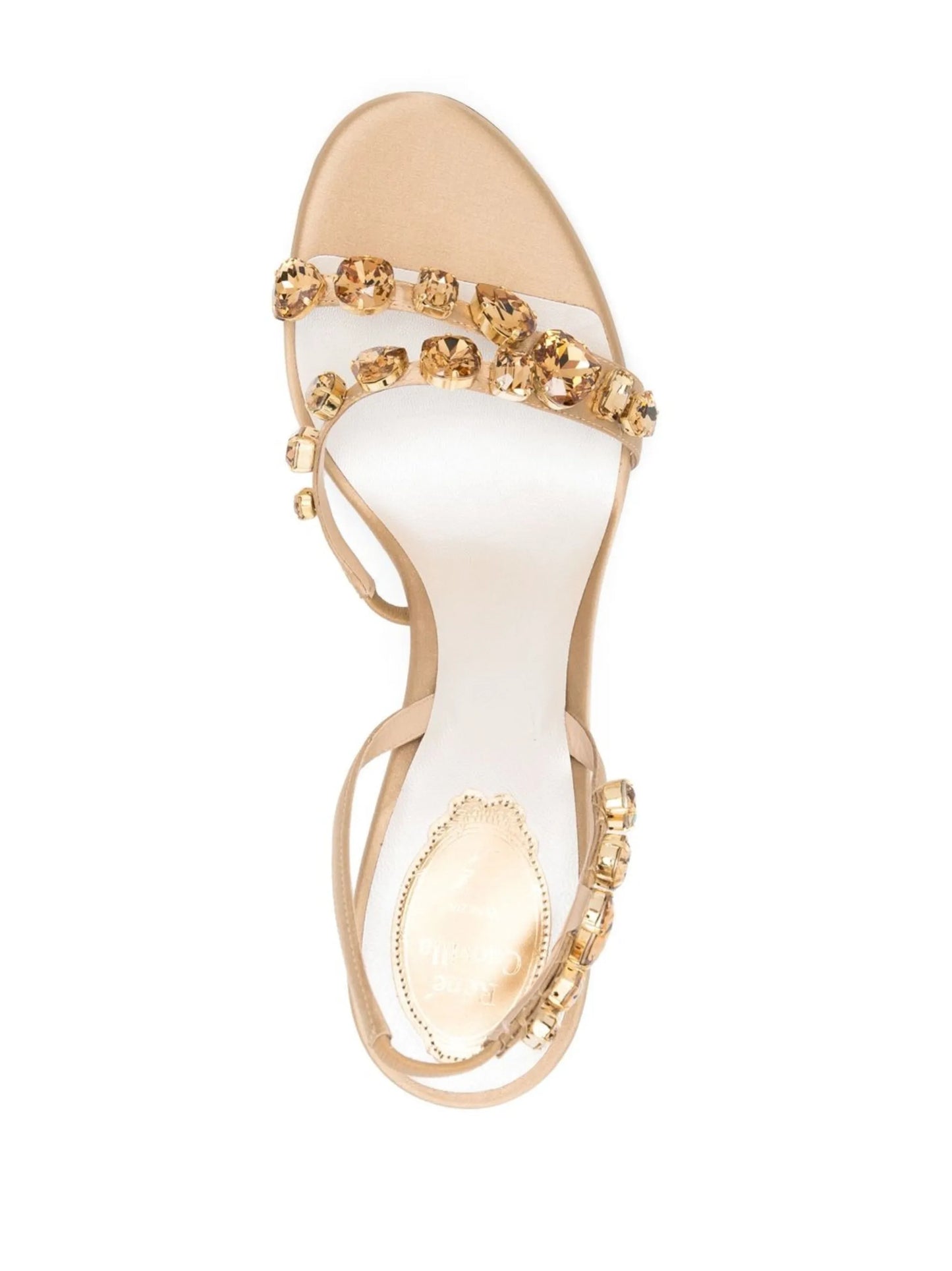 embellished 105mm slingback sandals