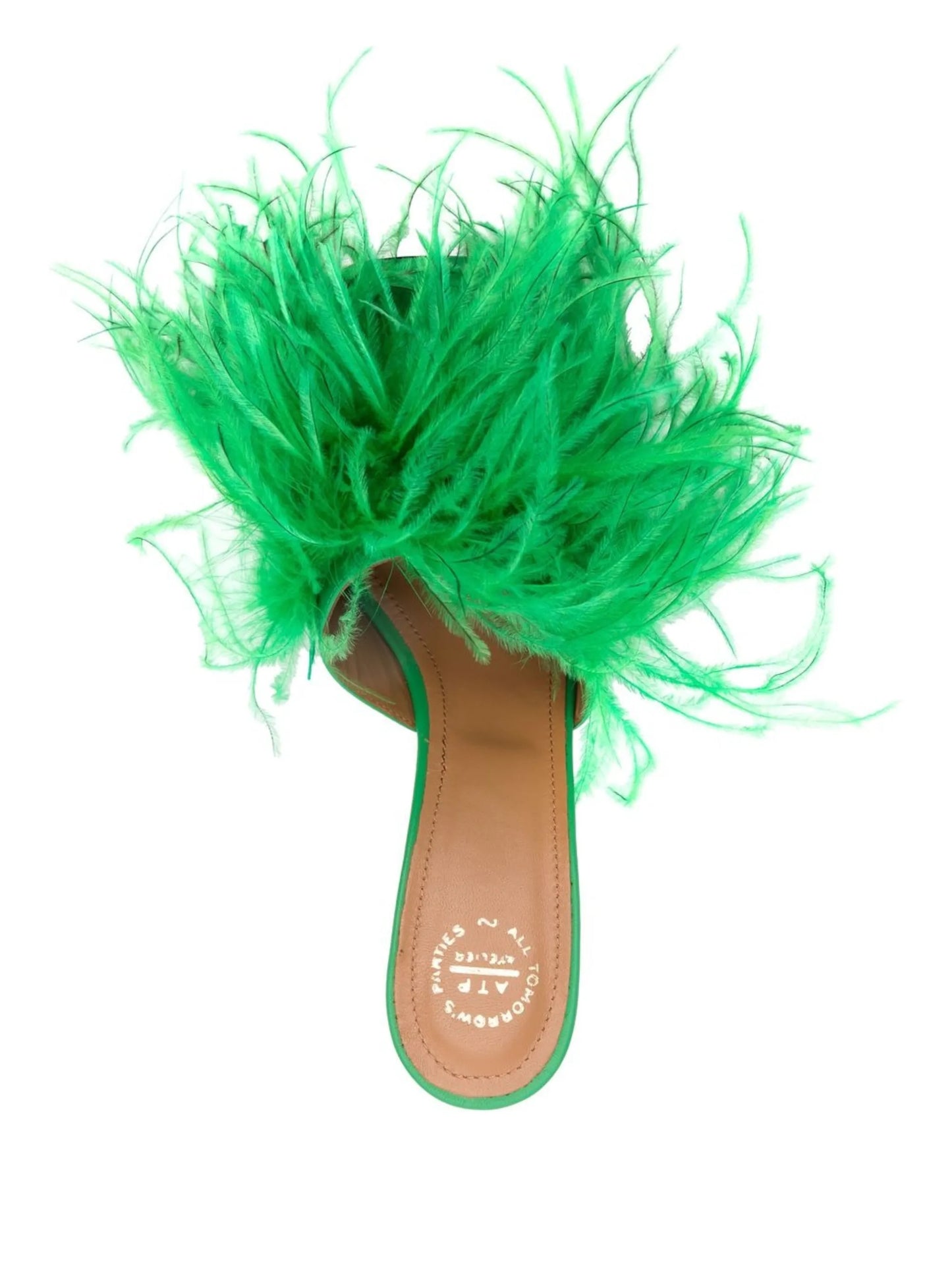 Costanza feather-detail sandals