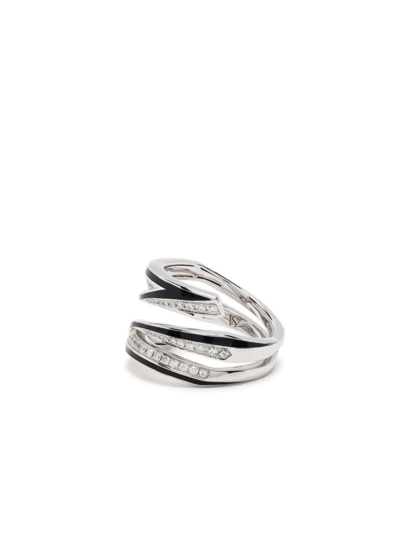 18kt white gold Vertigo Infinity diamond ring