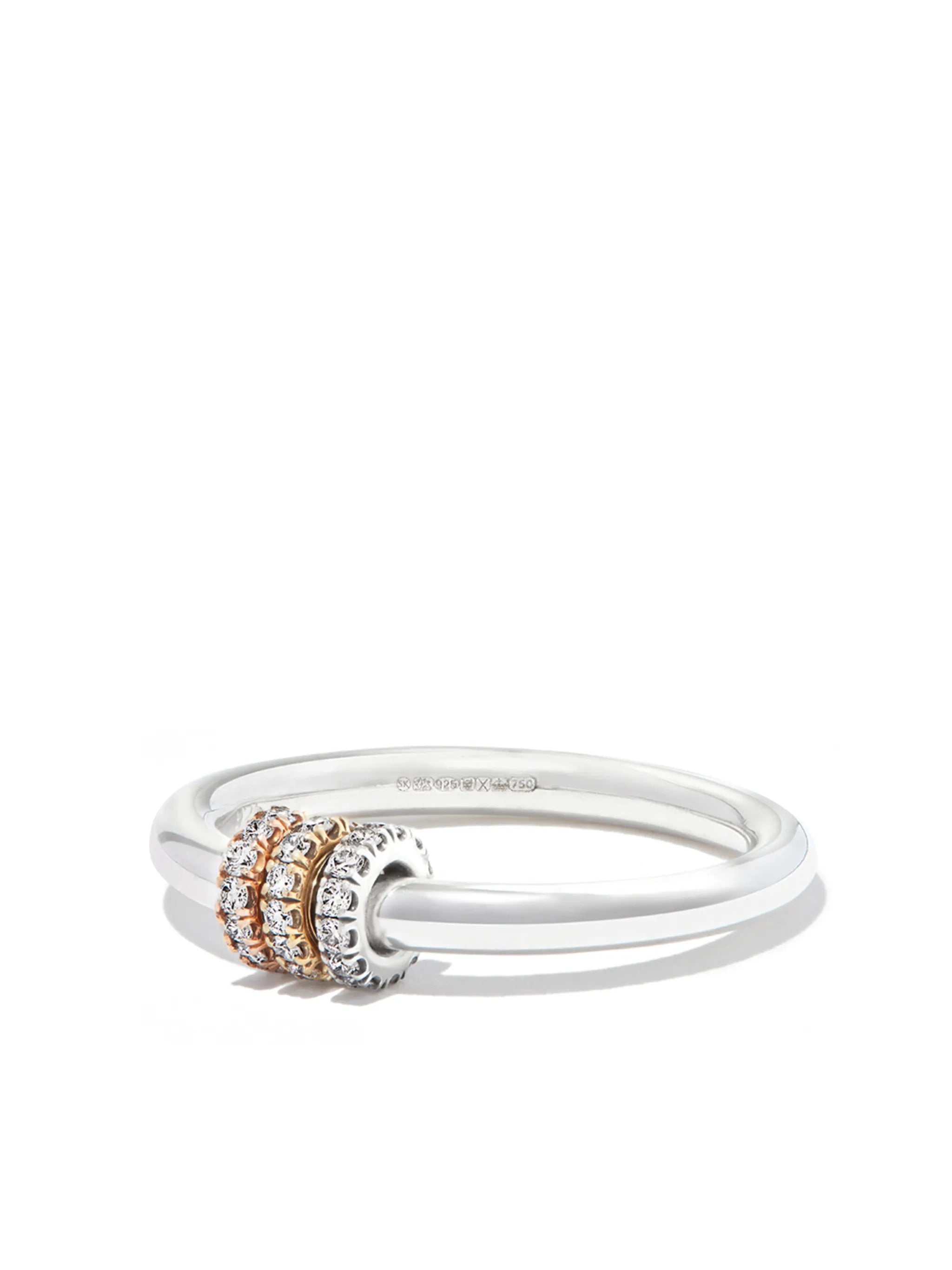 18kt gold Sirius diamond ring