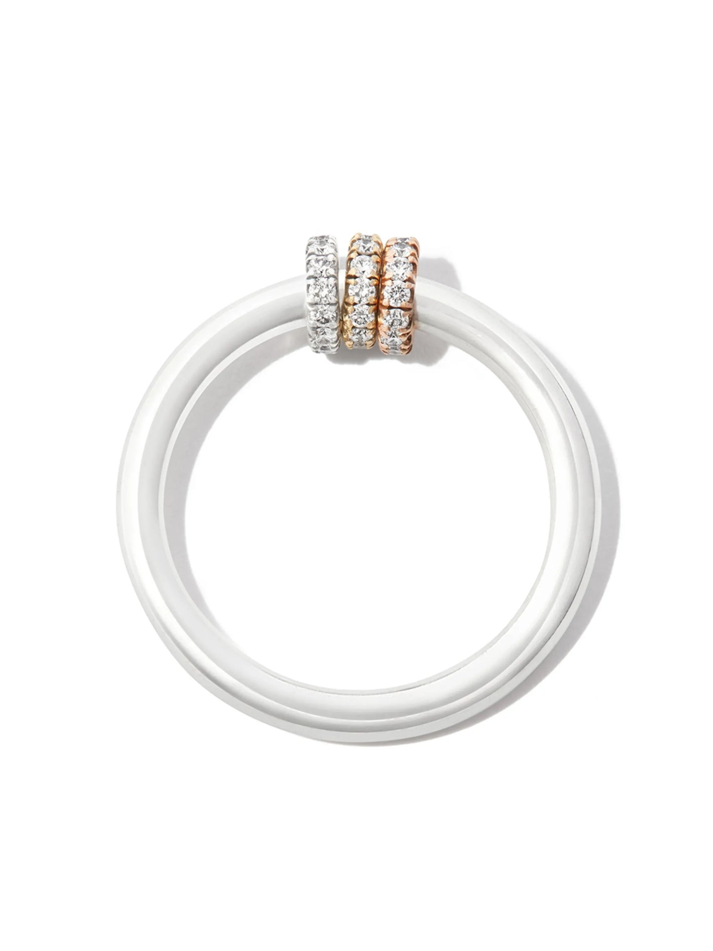 18kt gold Sirius diamond ring